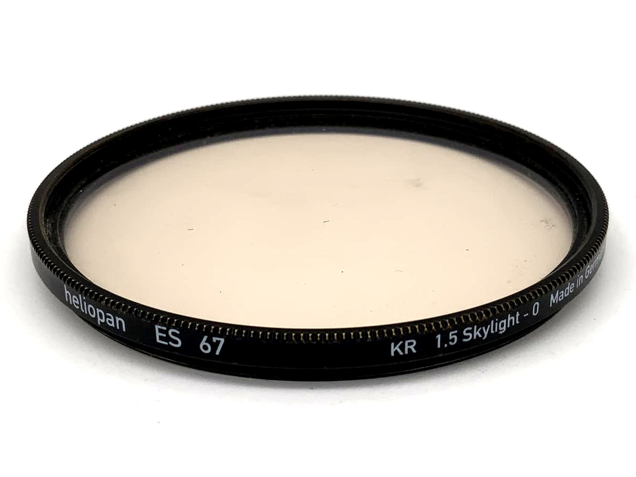 Filtre circulaire Heliopan Skylight KR 1.5 Skylight -0, filetage M67 mm