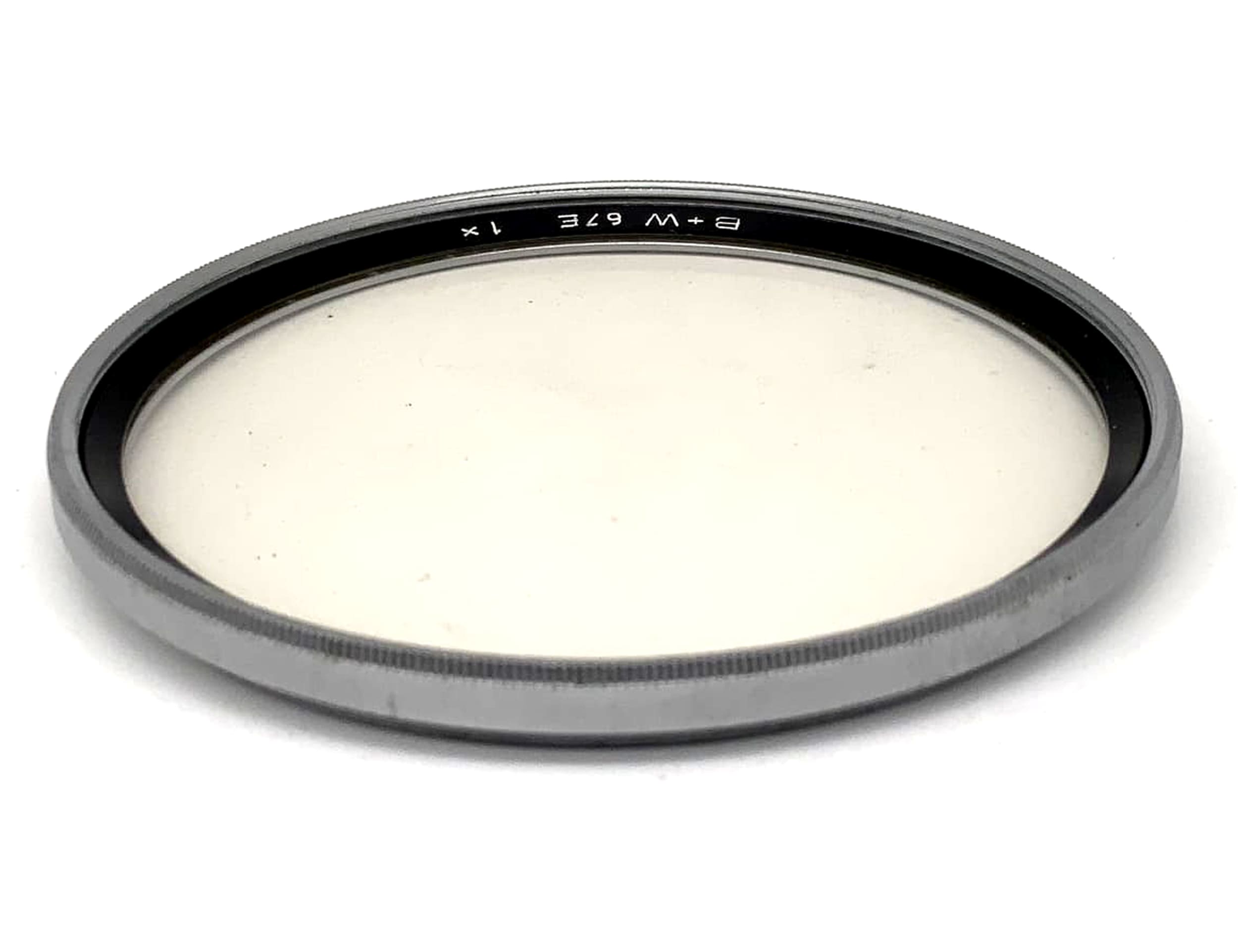 Filtre UV B+W 67E, 1 filtre argenté, filetage circulaire 67 mm M67