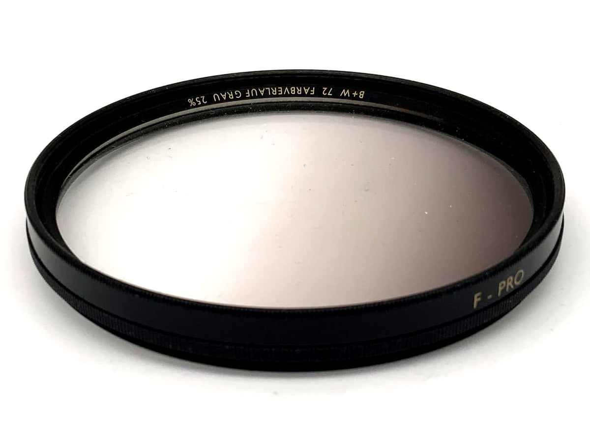 Filtre à densité neutre dégradée B+W, gris dégradé 25 %, F-Pro circulaire, 72 mm, M72