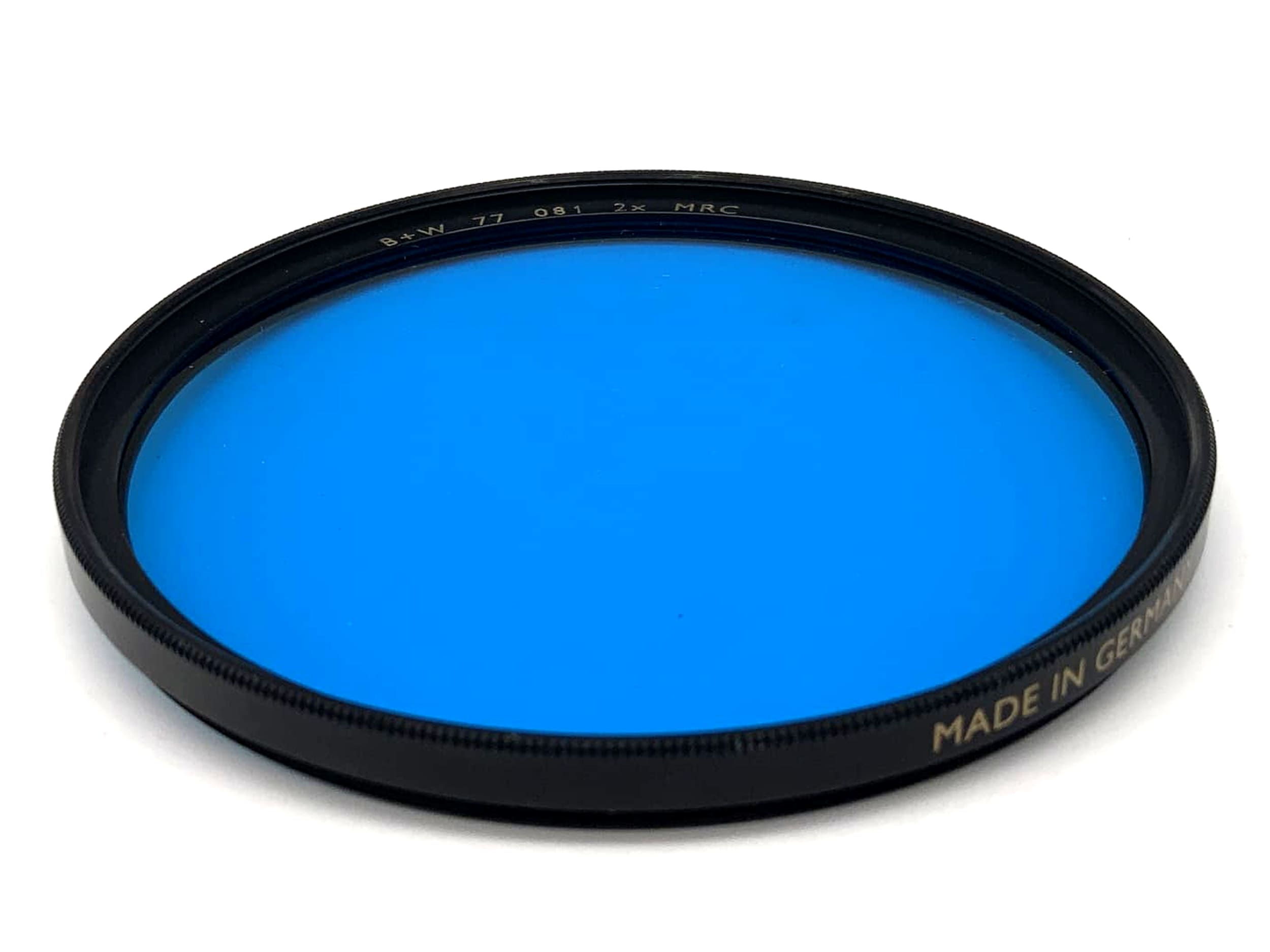 Filtre couleur B+W 081 2x Filtre bleu MRC 77 mm Filetage circulaire M77