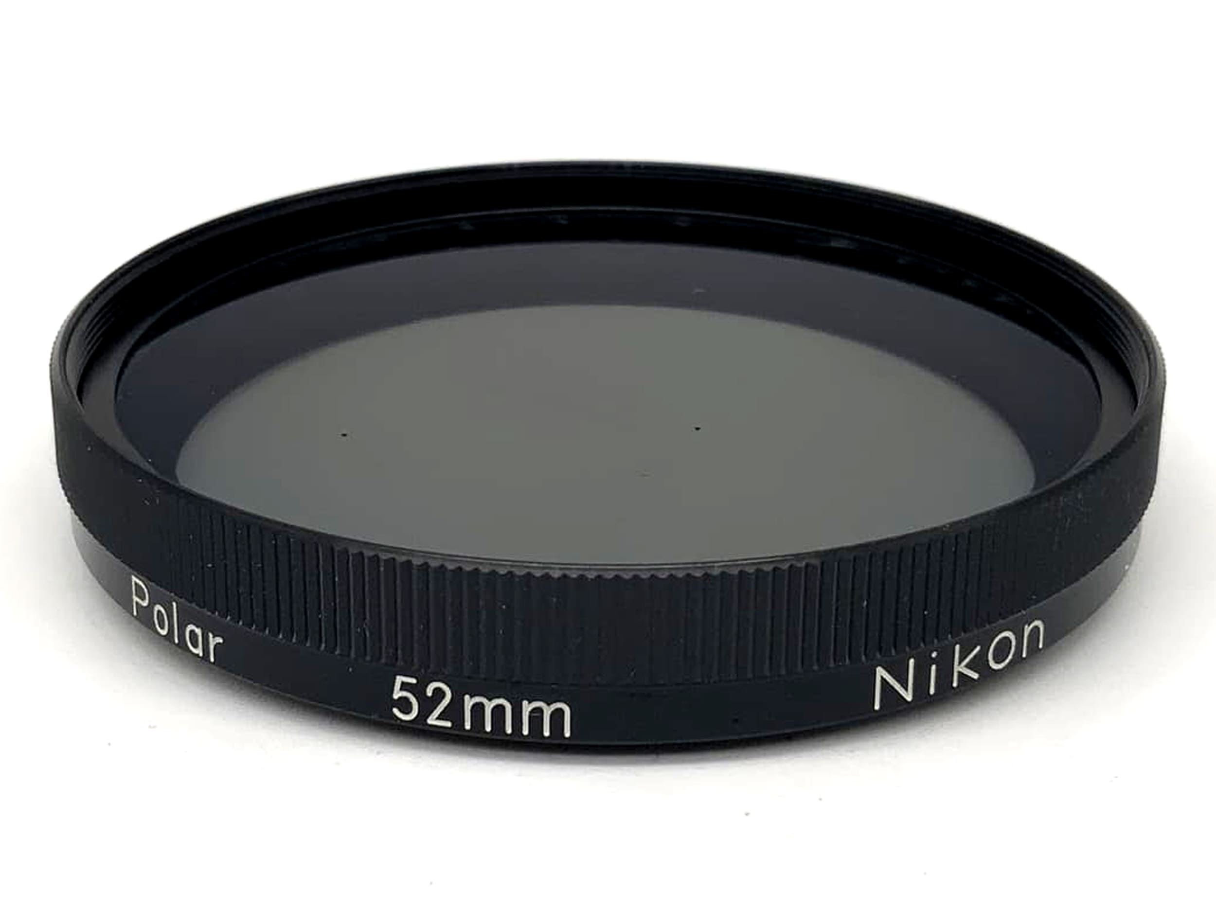 Filtre polarisant Nikon 52 mm, filetage circulaire M52