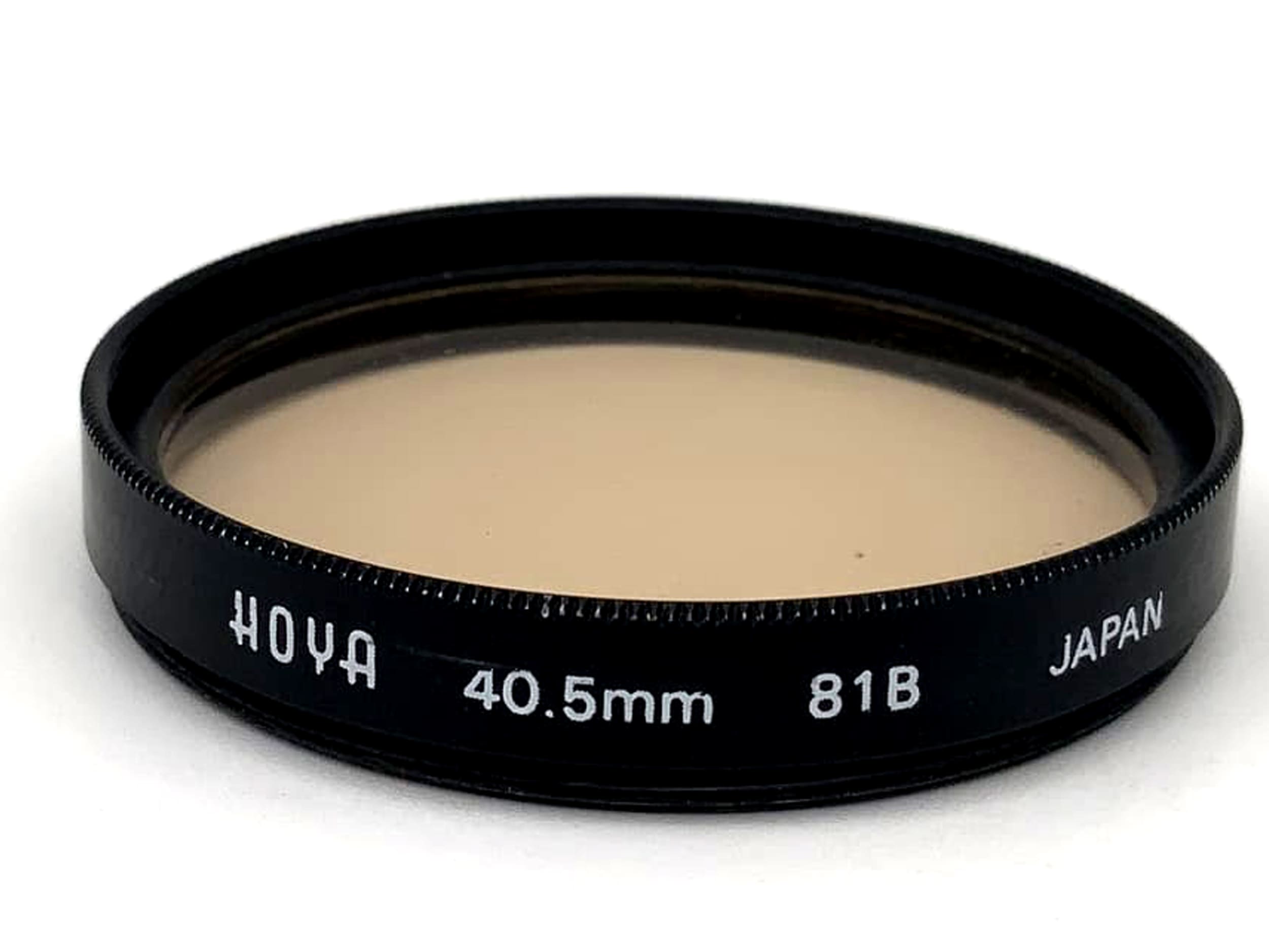 Filtre correcteur Hoya 81B, filtre circulaire de 40,5 mm, filetage M40