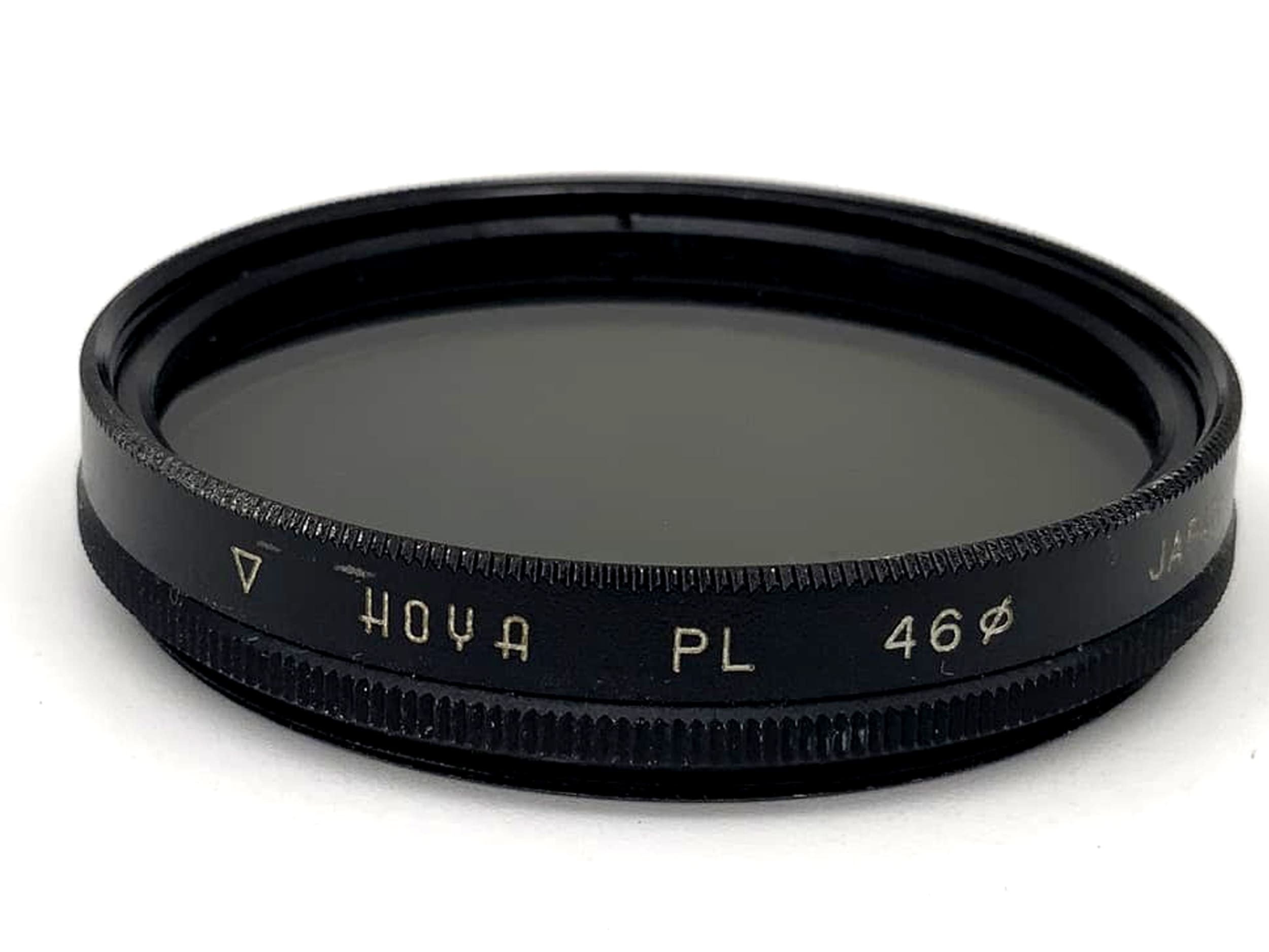 Filtre polarisant Hoya PL, filtre circulaire 46 mm, filetage M46
