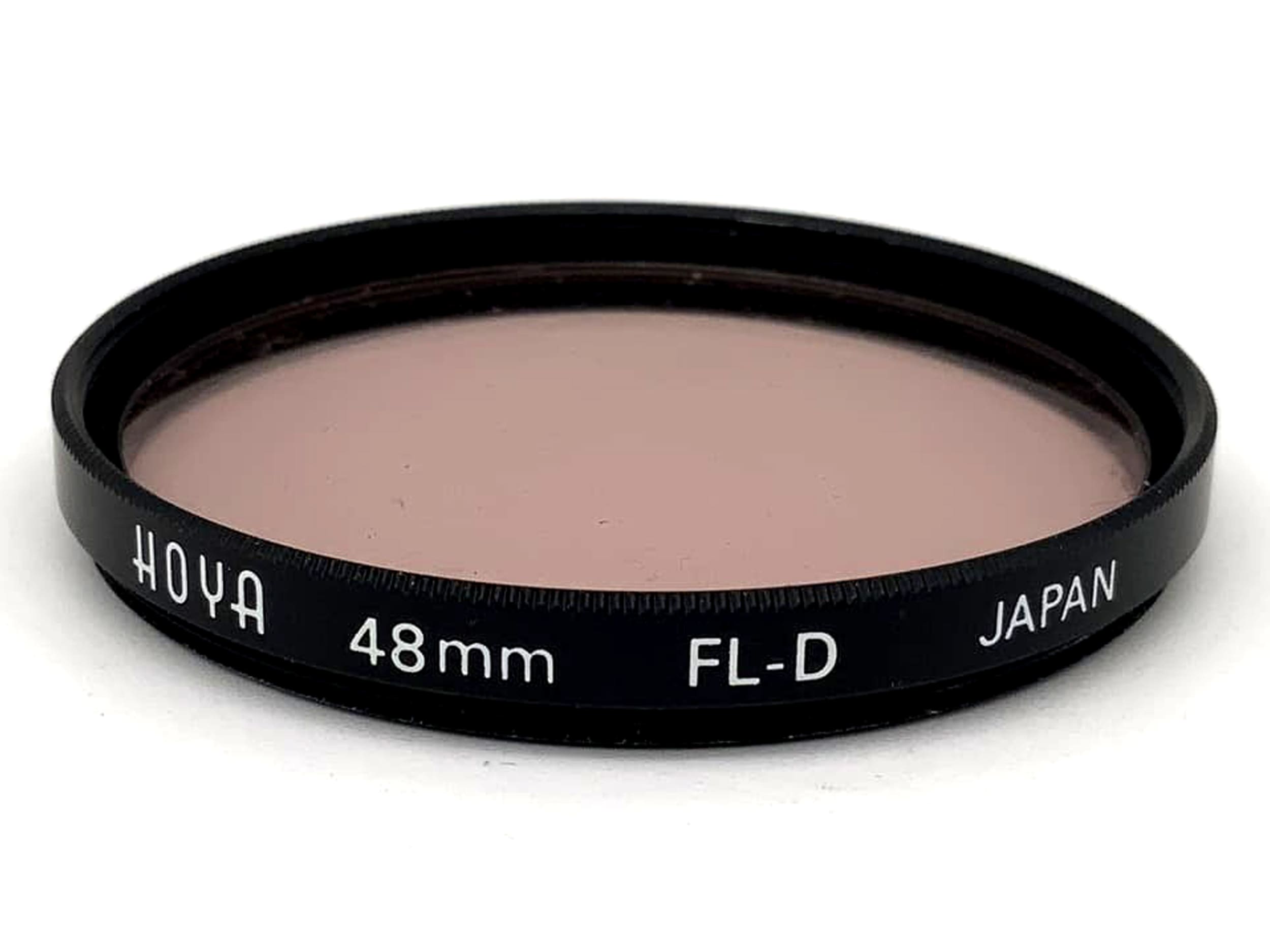 Hoya FL-D Correction Filter, 48mm Circular, M48 Filter Thread