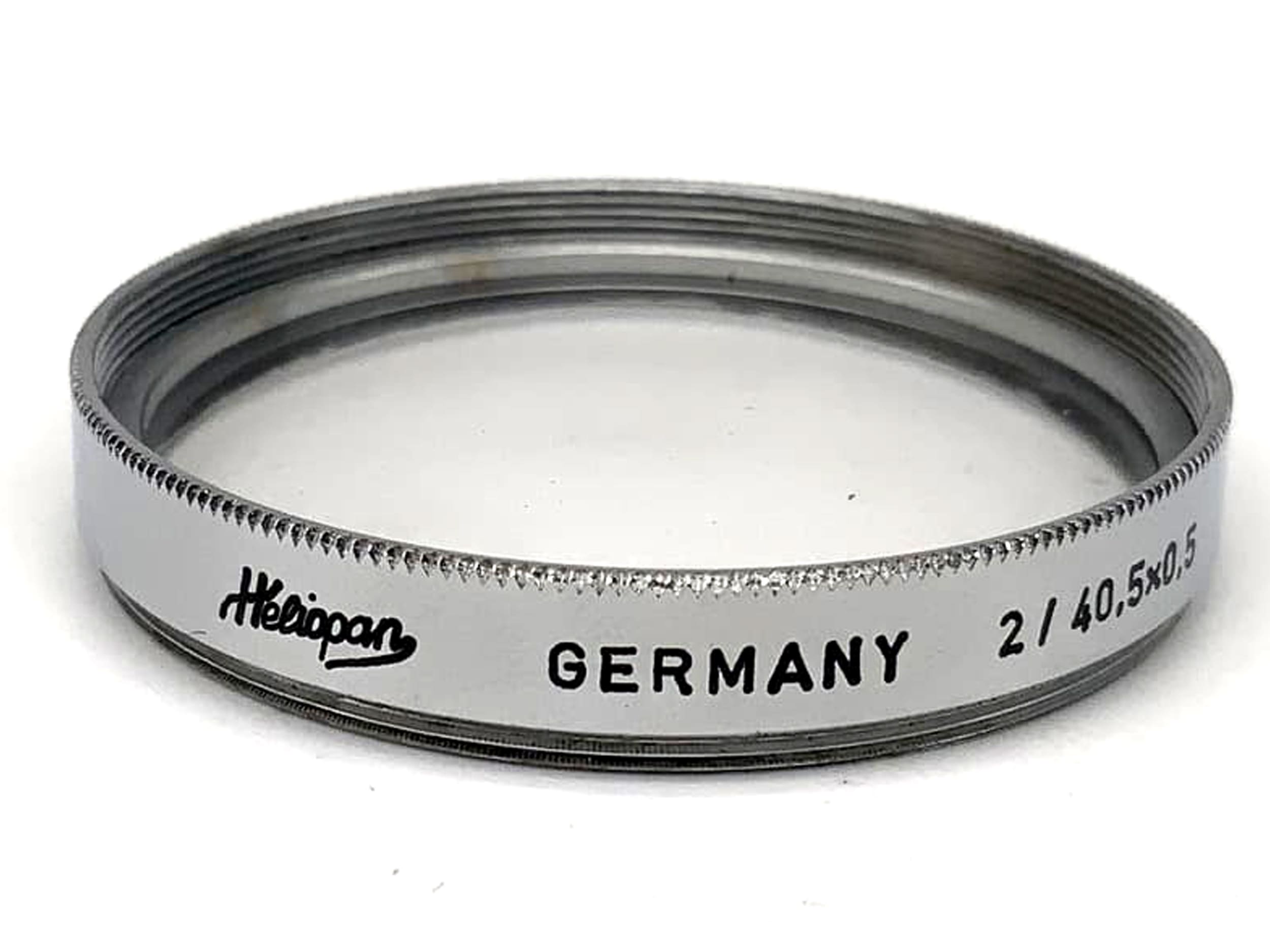 Objectif macro Heliopan 2/40,5x0,5, filetage pour filtre circulaire 40,5 mm, M40