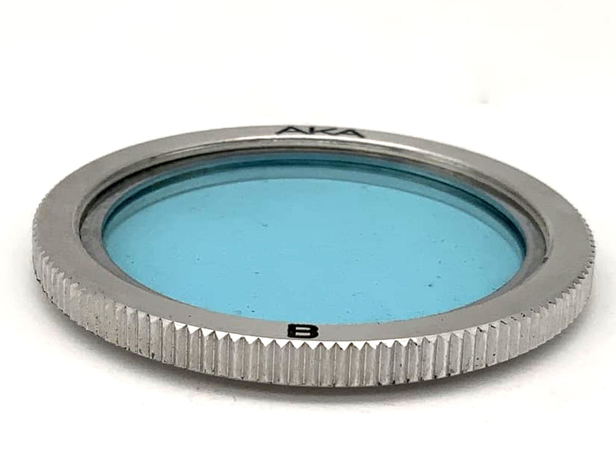 Filtre de couleur B/ Filtre bleu 36 mm, filetage circulaire M36