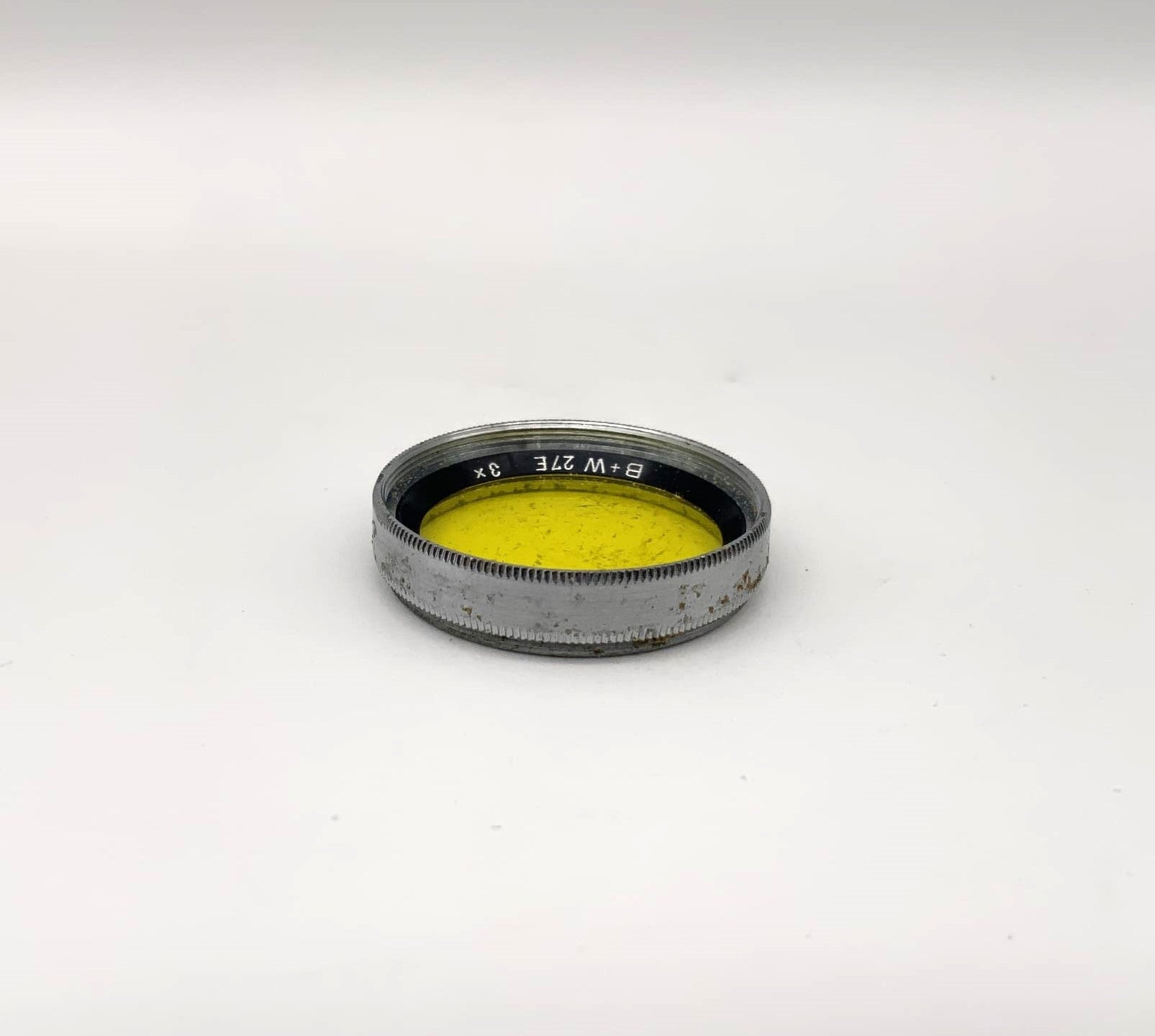 Filtre couleur B+W 3x Filtre jaune 27 mm Filetage circulaire M27