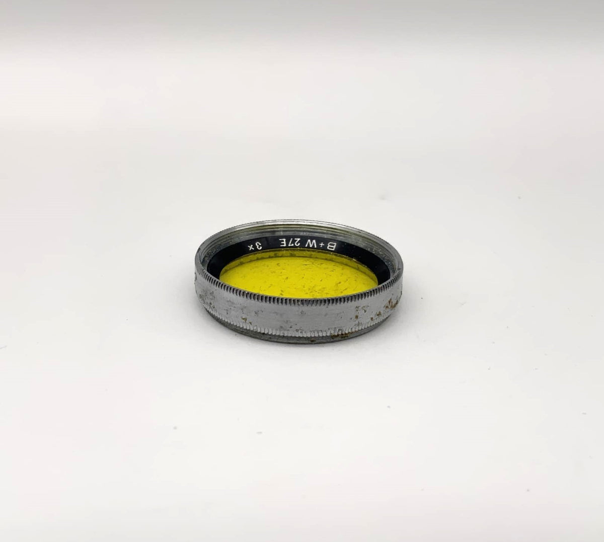 Filtre couleur B+W 3x Filtre jaune 27 mm Filetage circulaire M27