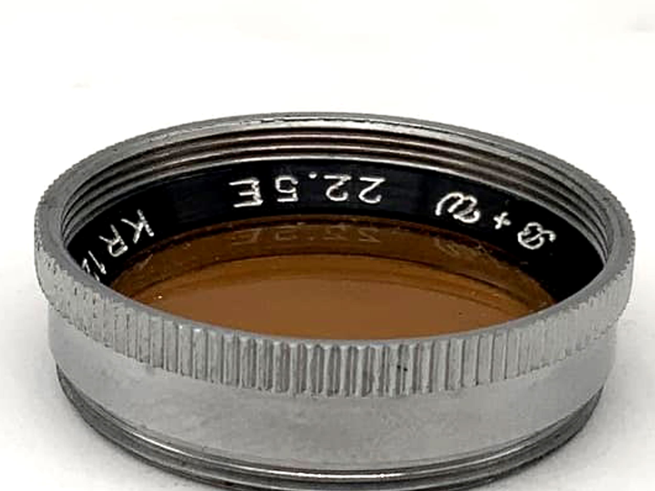 B+W Correction Filter 22.5E KR12 2x Filter 22.5mm Circular Filter Thread M22