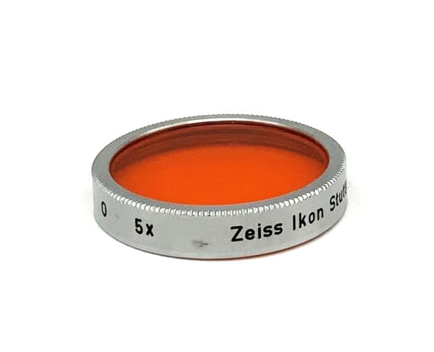 Zeiss Ikon Color Filter 352 S27 0 5x Orange Filter 27mm Circular M27