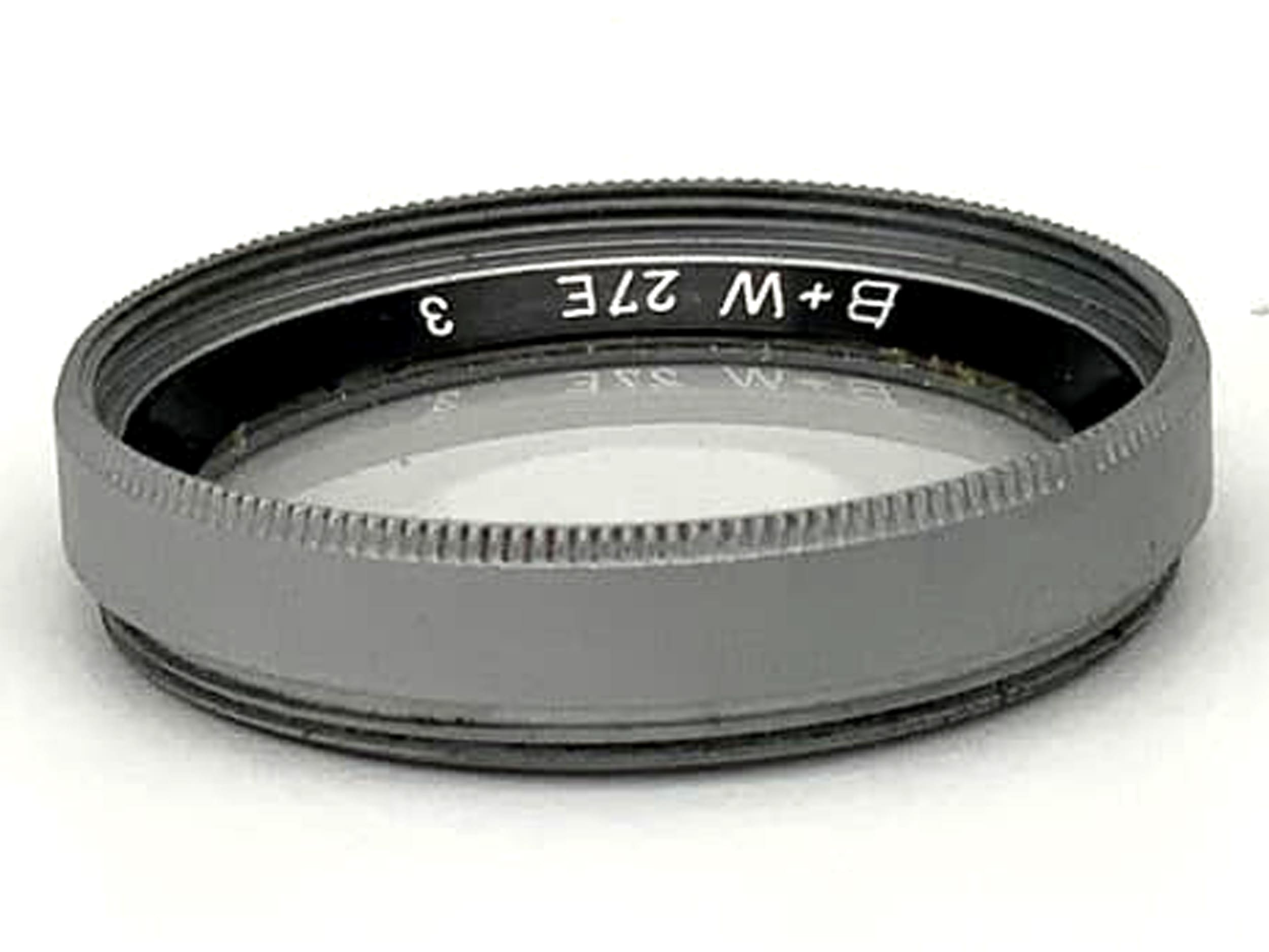 B+W Close-up Lens 27E 3 Filters 27mm Circular Filter Thread M27