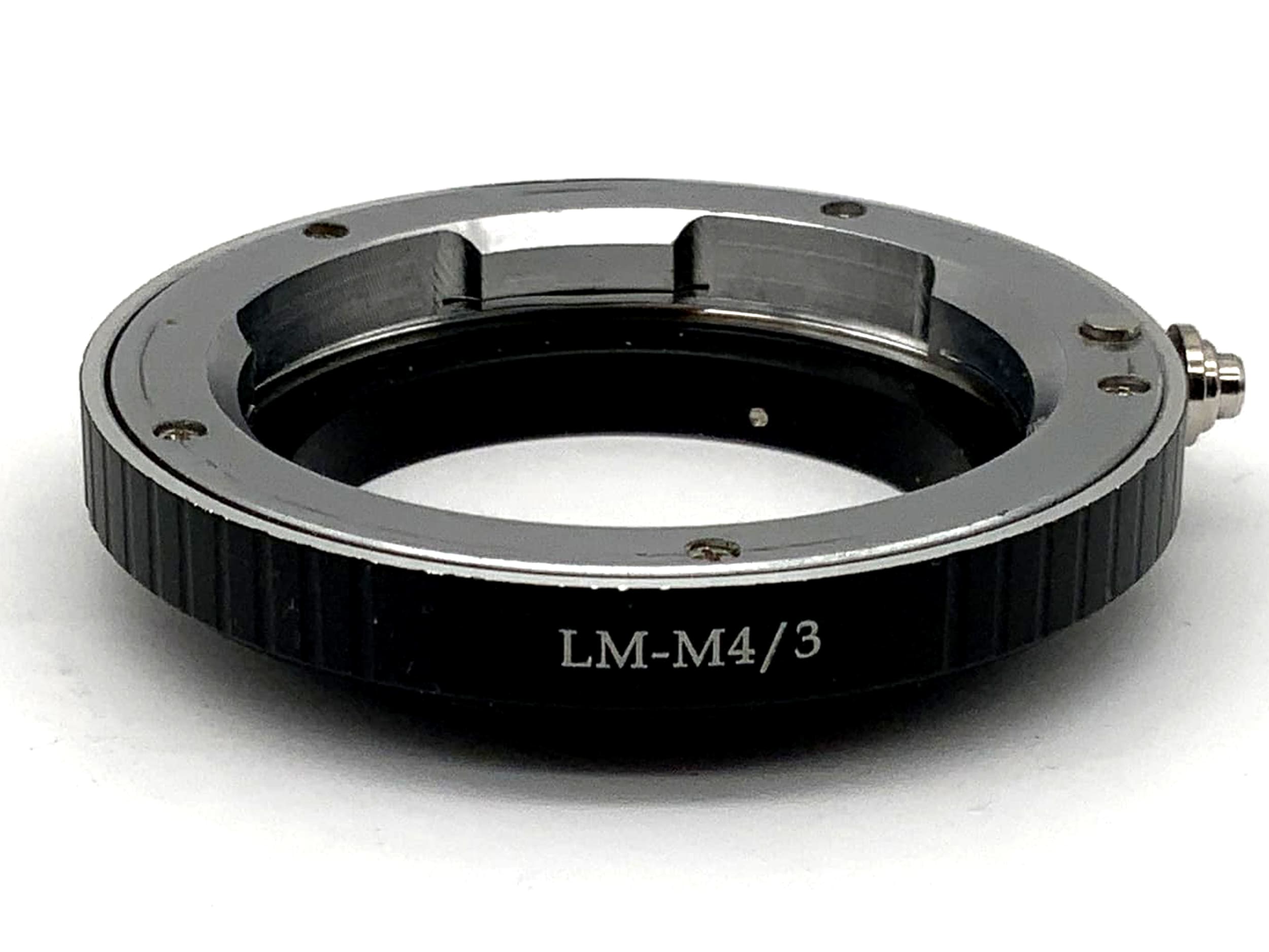 Adaptateur d'objectif LM-M4/3, convertisseur de monture d'objectif MFT (Leica M -> Micro 4/3)