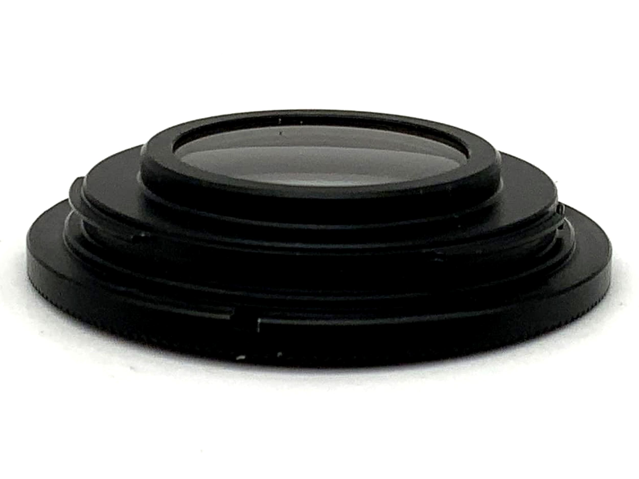 Adaptateur d'objectif Hama avec lentille macro, adaptateur convertisseur de monture d'objectif (M42 -> Nikon F)