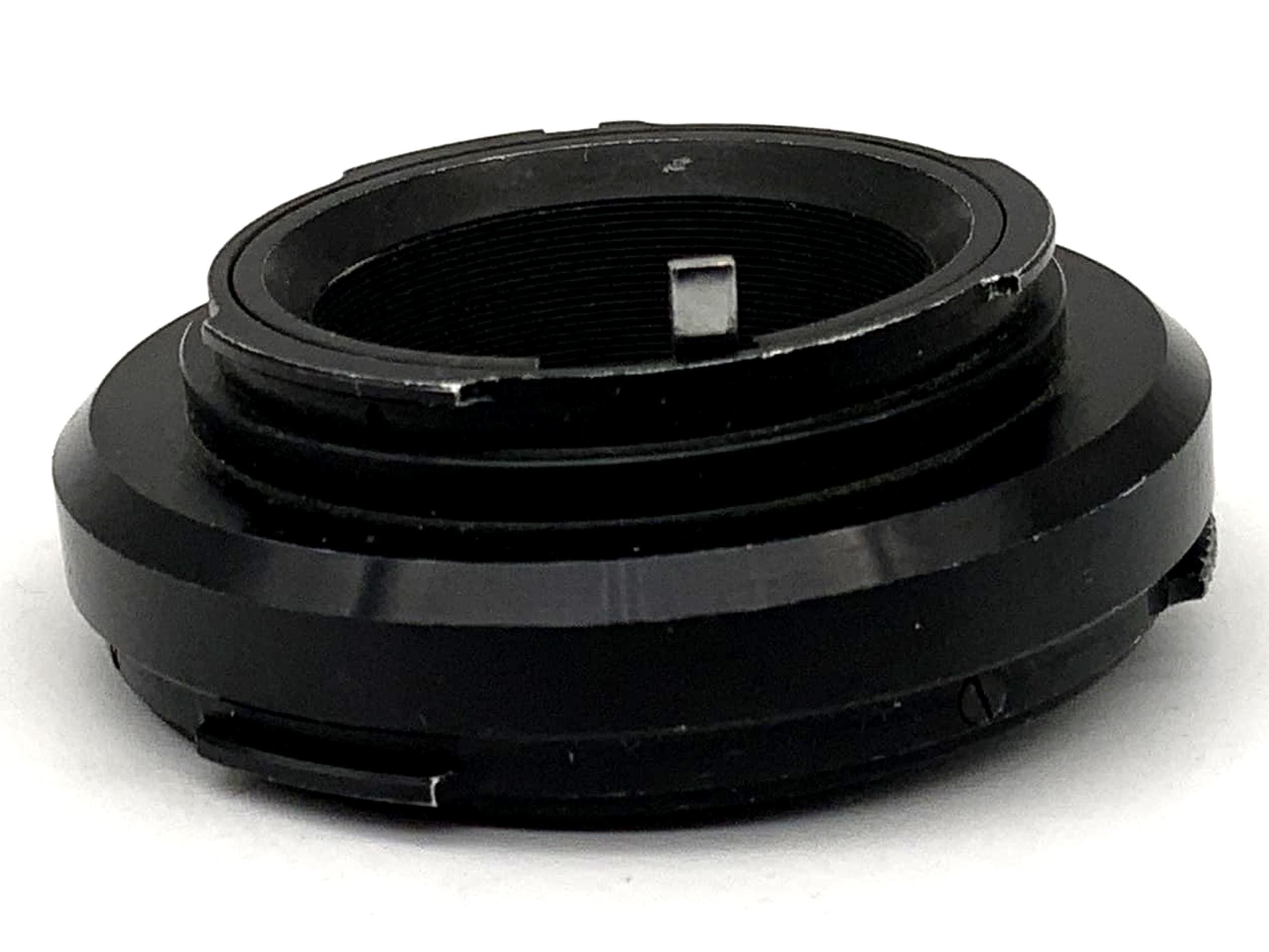 Adaptateur d'objectif noir (Soligor T4/Vivitar TX -> Minolta MD)