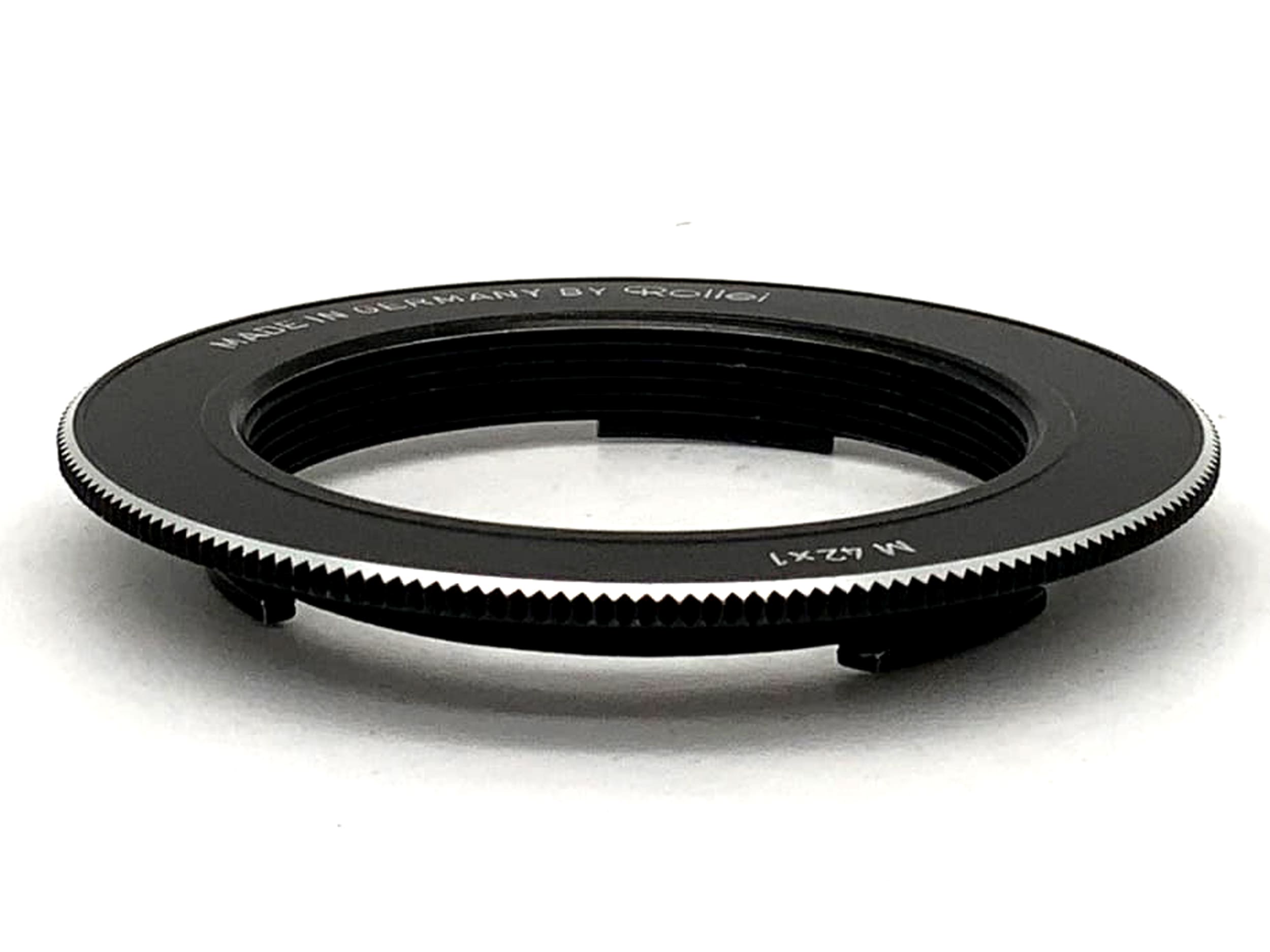 Adaptateur d'objectif Rollei Adaptateur de convertisseur de monture d'objectif M42x1 (M42 -> Rollei QBM)