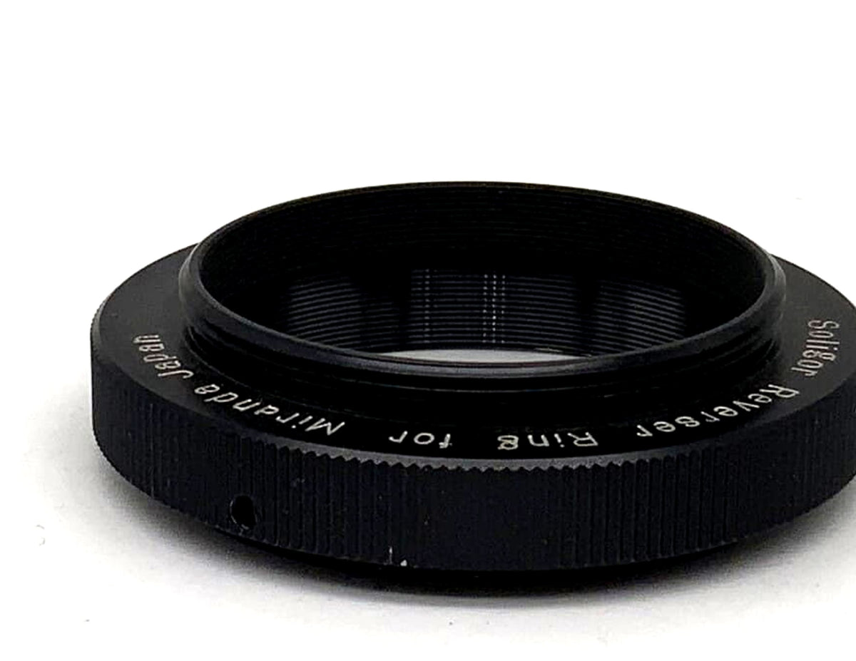 Bague d'inversion Soligor 49 mm Adaptateur macro Adaptateur rétro (Miranda M44)