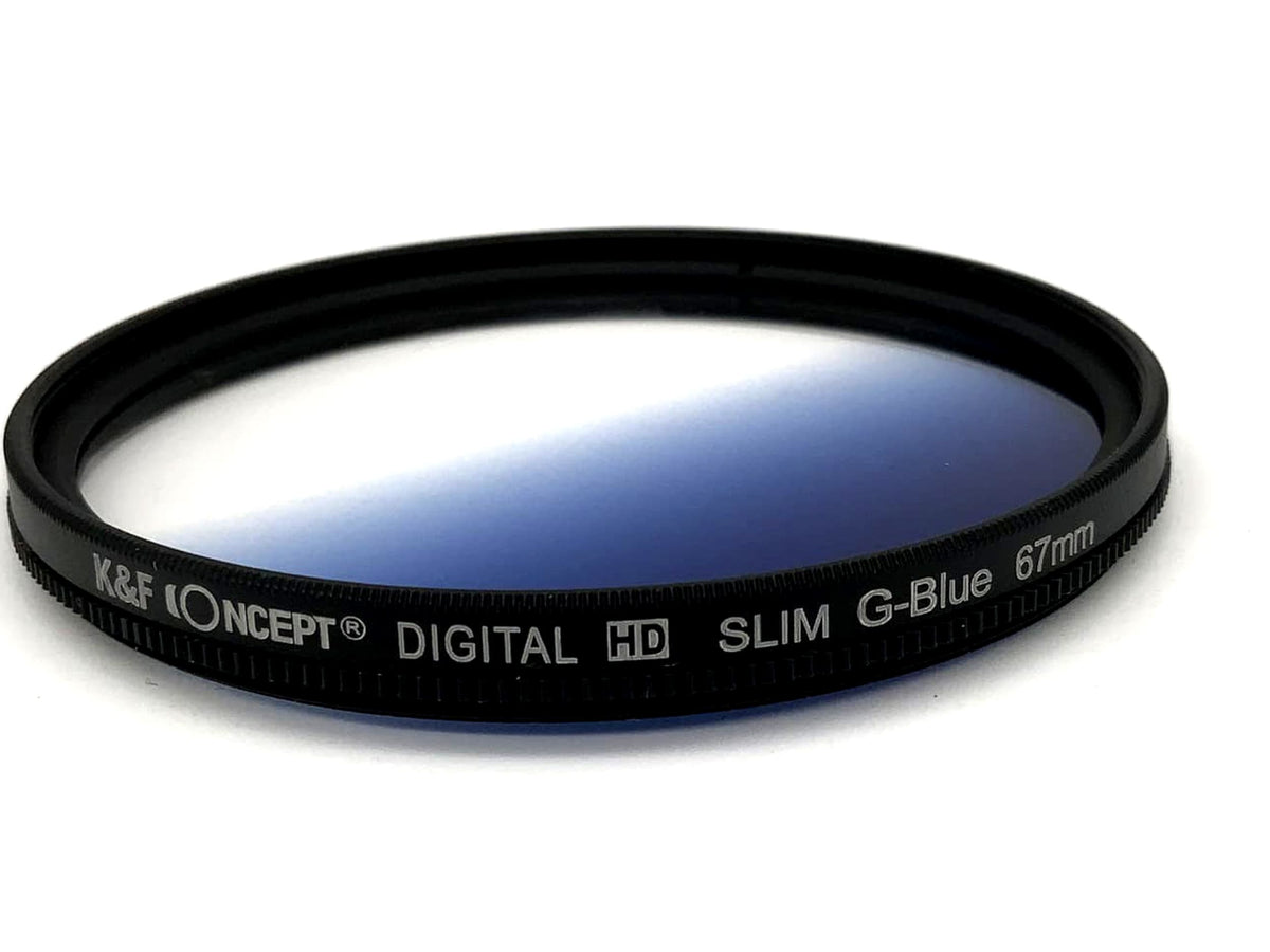 K&amp;F Concept Digital HD Slim G-Blue Effect Filter 67mm Circular M67