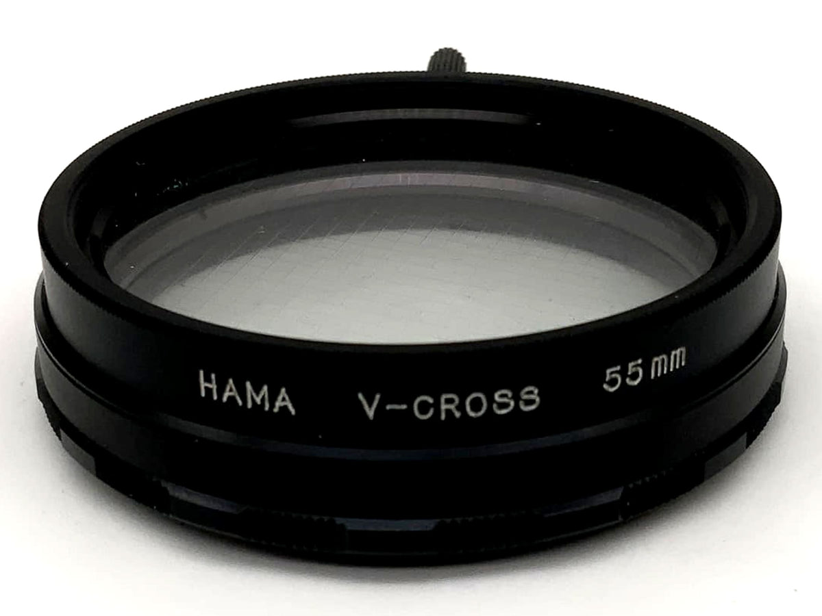 Hama Effect Filter V-Cross Filter 55mm Circular Filter Thread M55