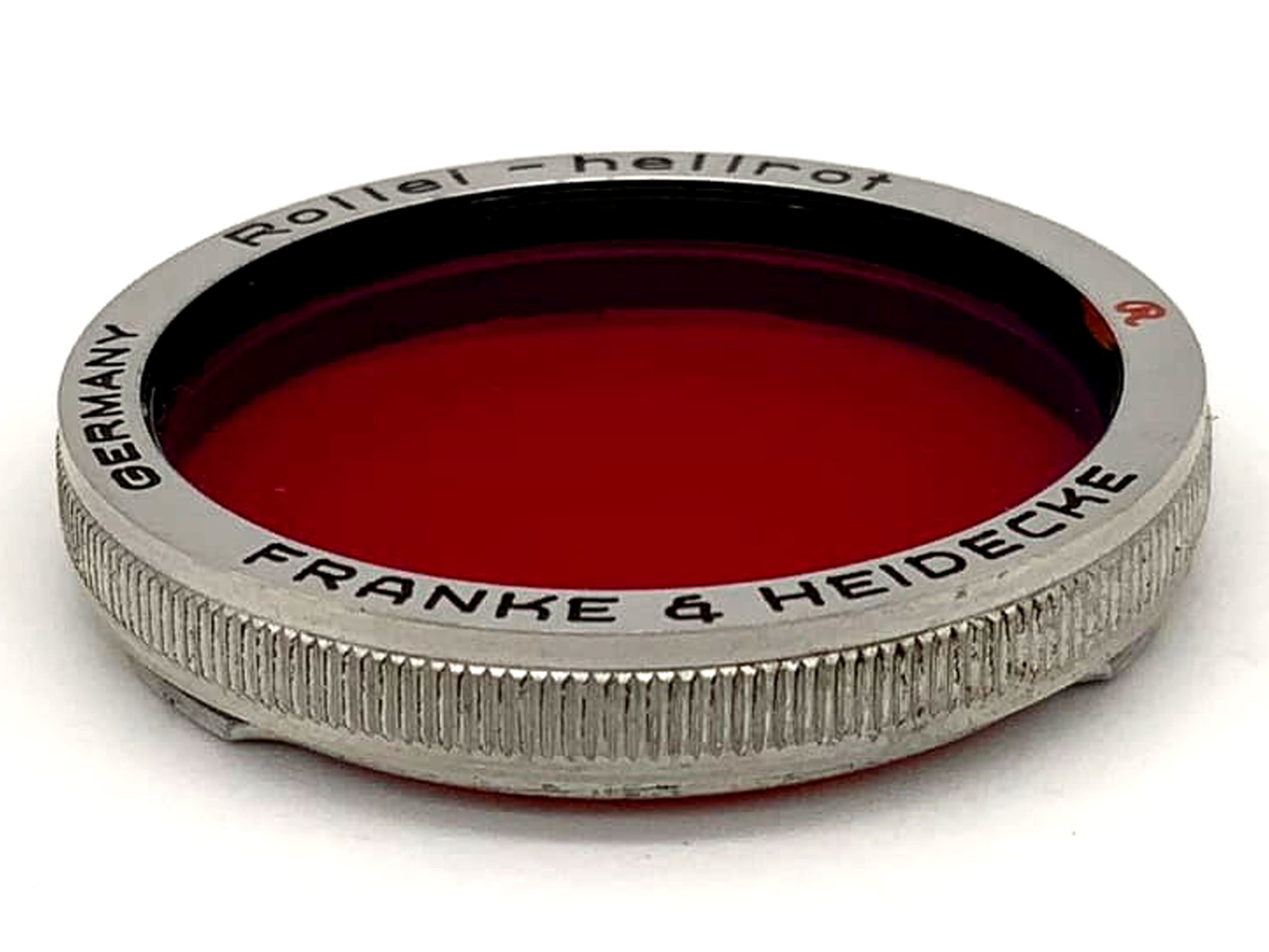 Rollei Color Filter Light Red for Rolleiflex f/3.5 Tessar/Xenar (RI) Bay I
