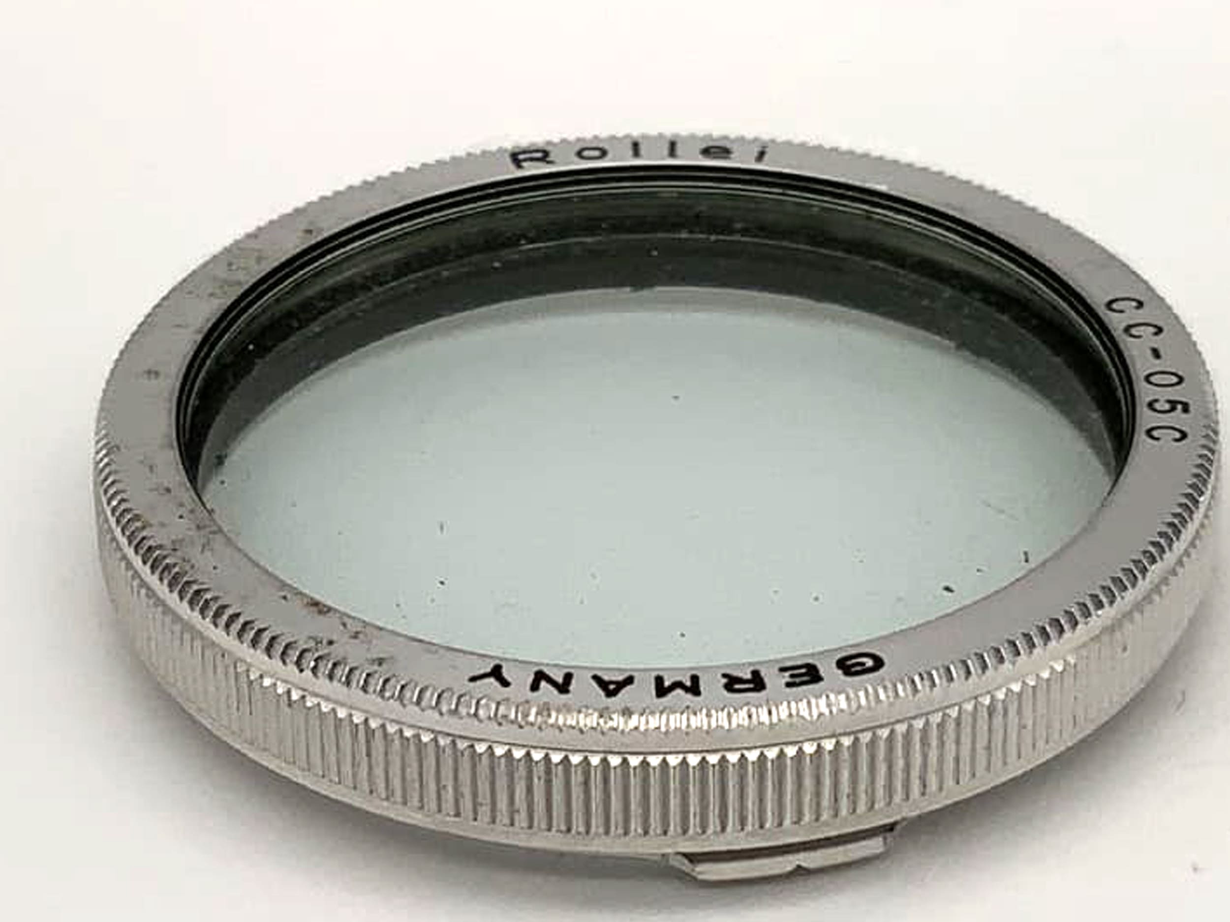 Rollei UV filter CC-05C for Rolleiflex f/3.5 Tessar/Xenar (RI) filter bay I