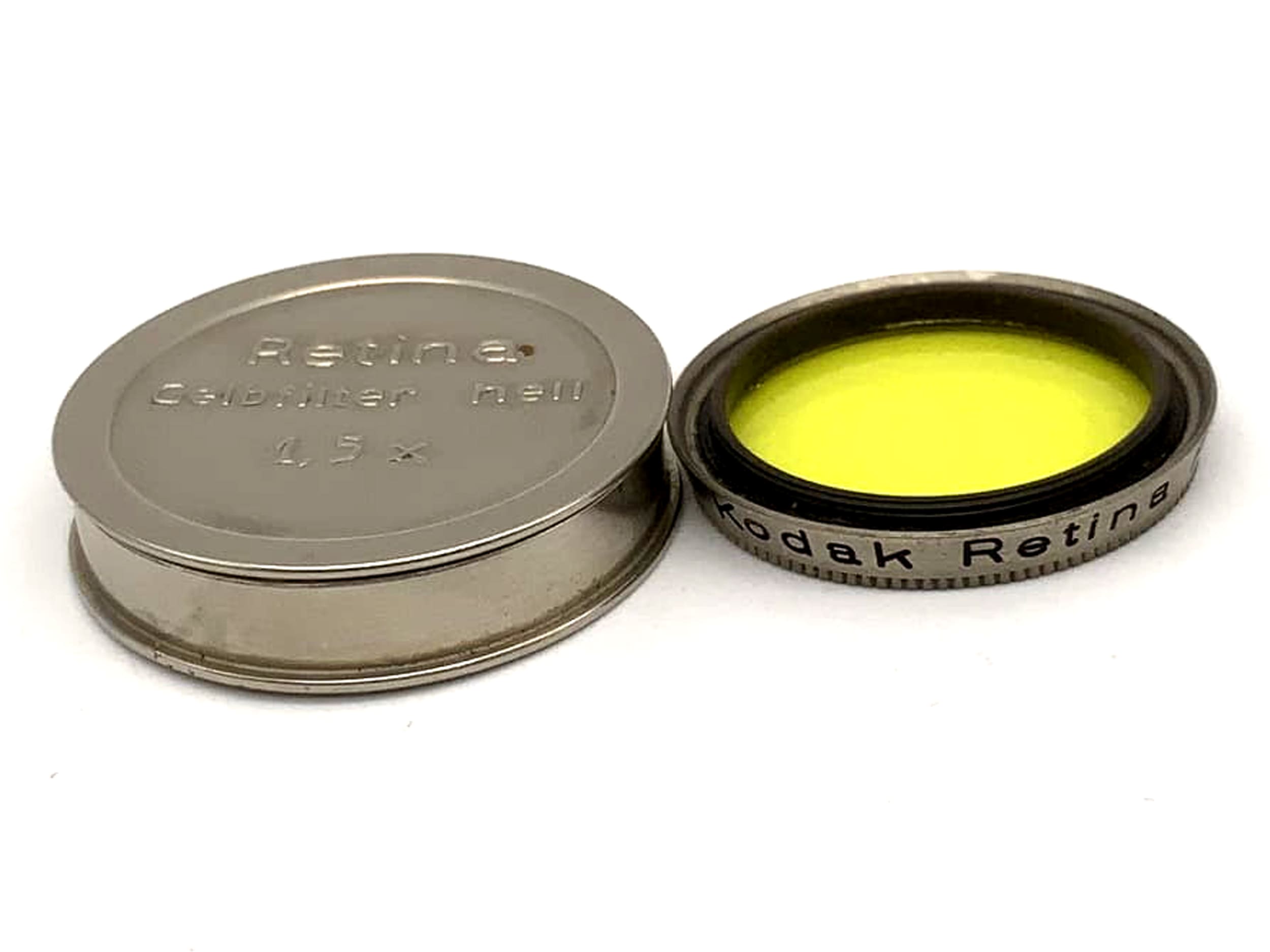 Kodak color filter Retina filter NI yellow bright light yellow filter 21.5mm