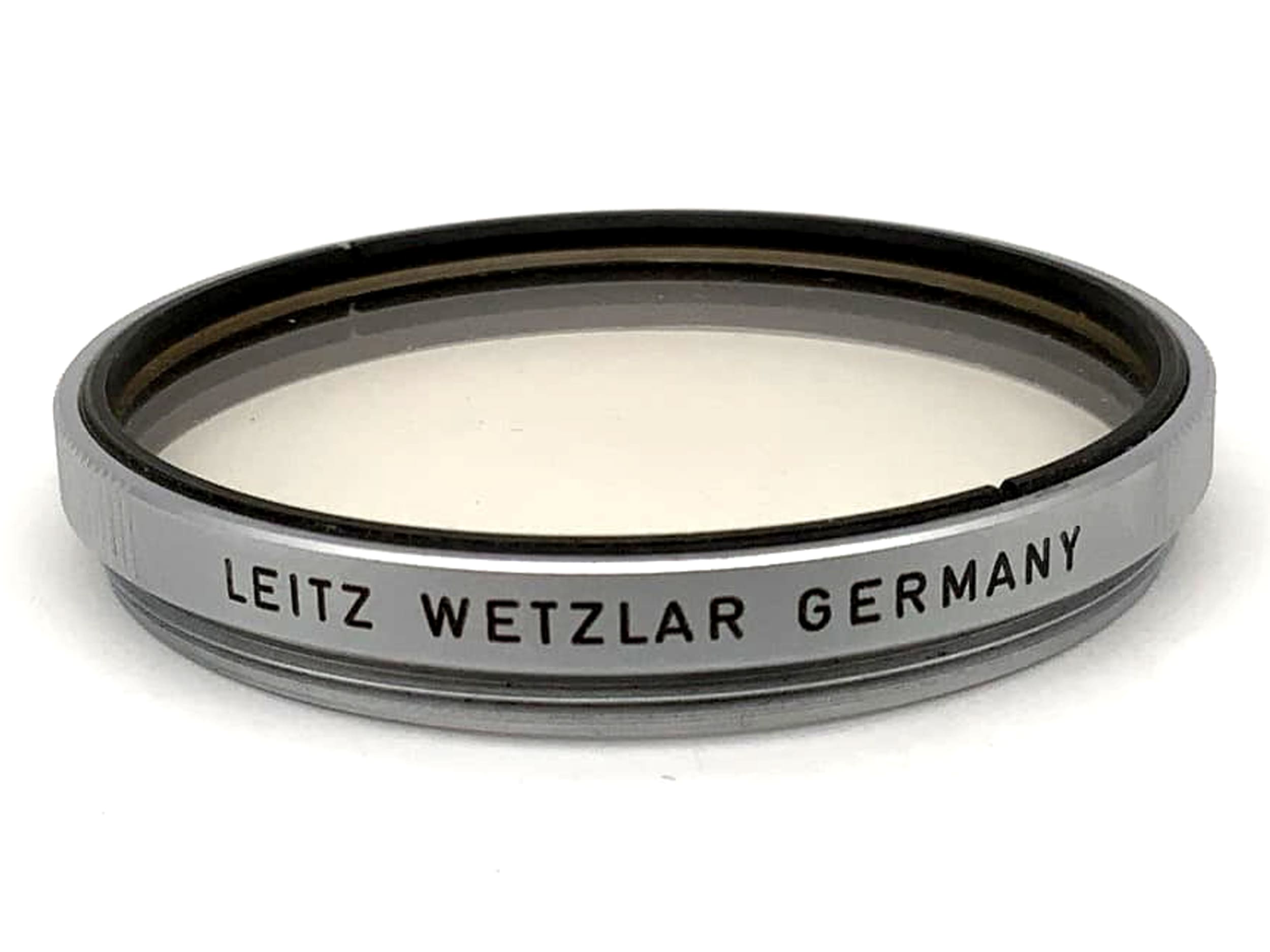 Leica Leitz UV filter 13330 POOFX E48 UVa Chrome Filter 48mm Circular M48