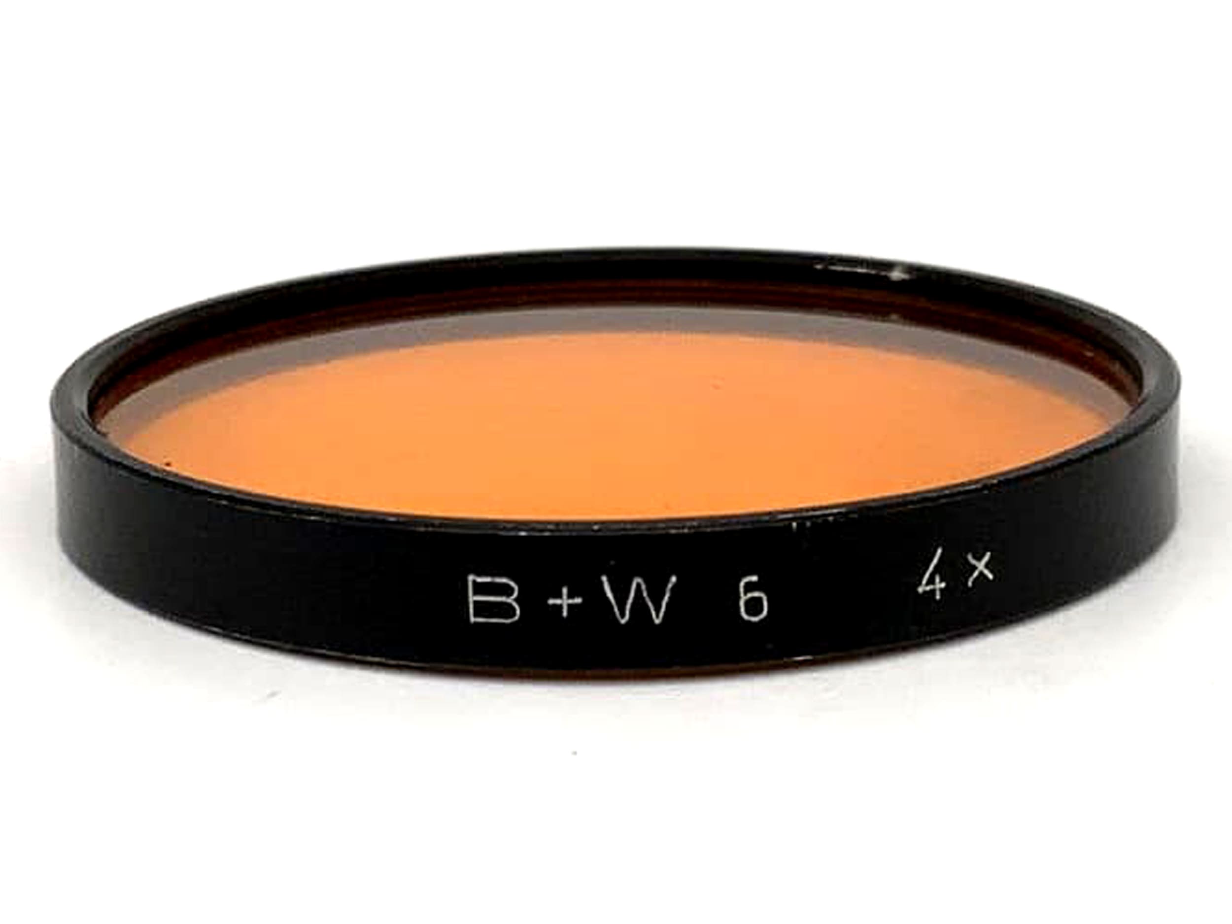 B+W Color Filter 4x Orange Insert Filter Series 6 Circular