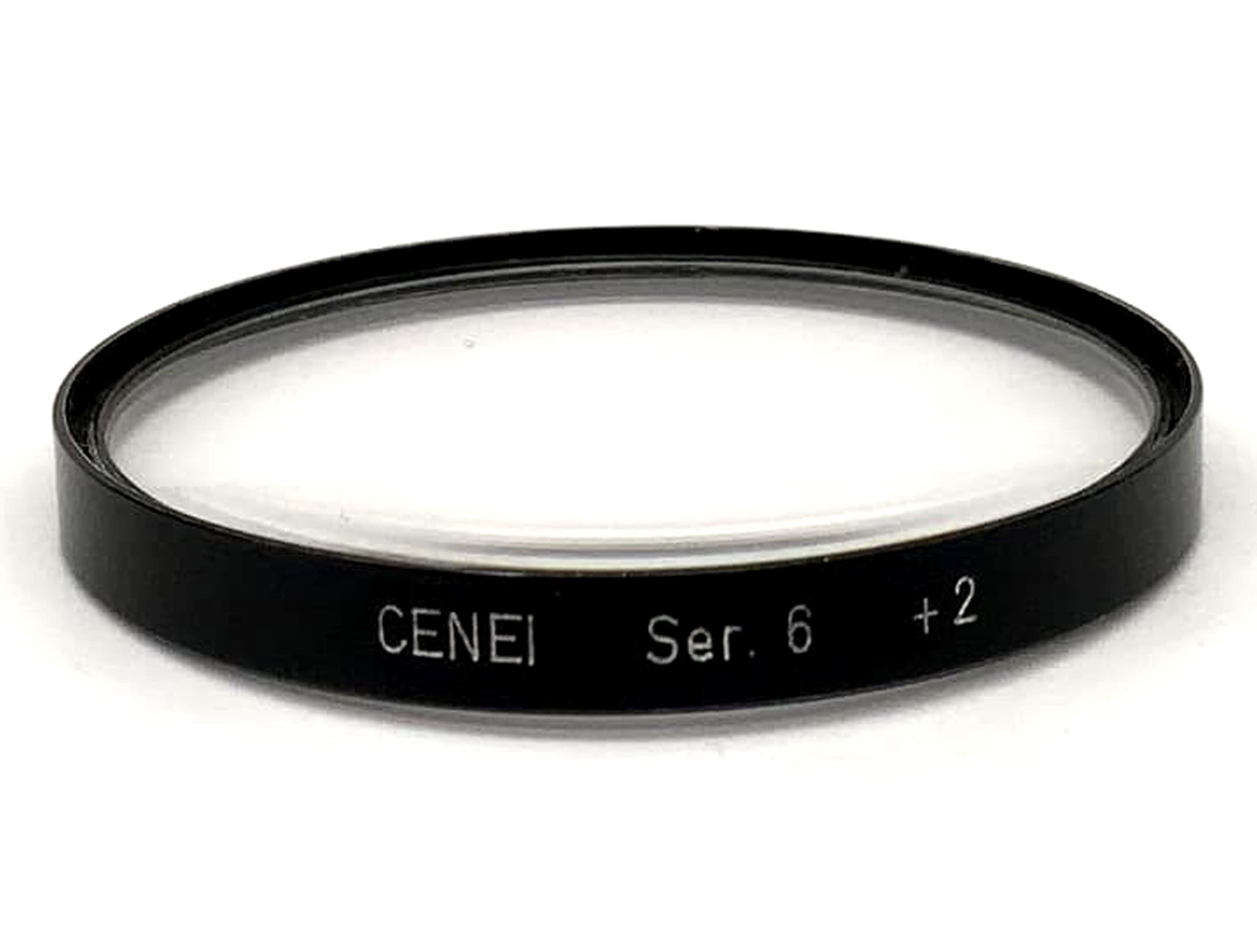 Cenei close-up lens +2 insert filters, series 6 circular filter thread