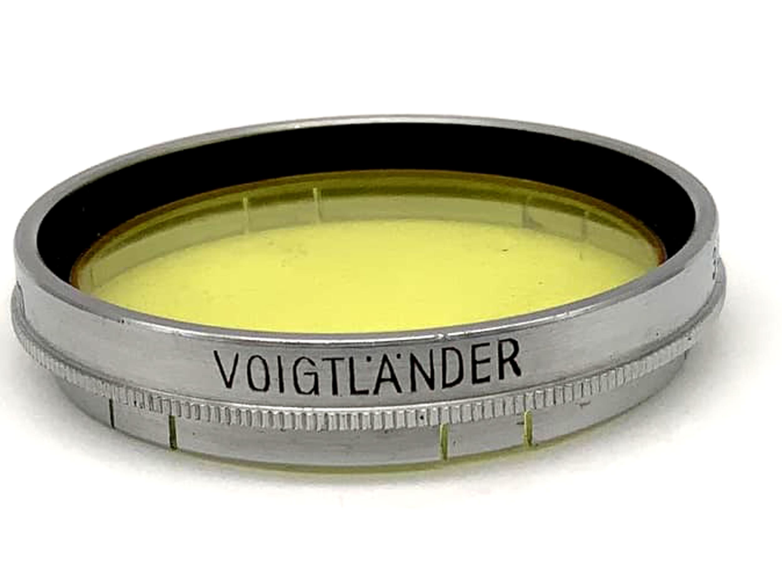 Voigländer color filter G1 301/37 yellow plug-in filter slip-on filter 37mm M37