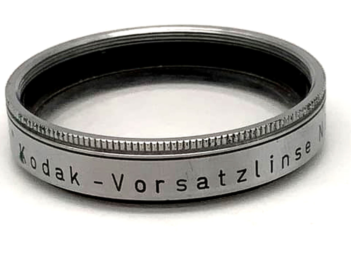 Kodak close-up lens, NI filter, 32mm circular, M32 filter thread