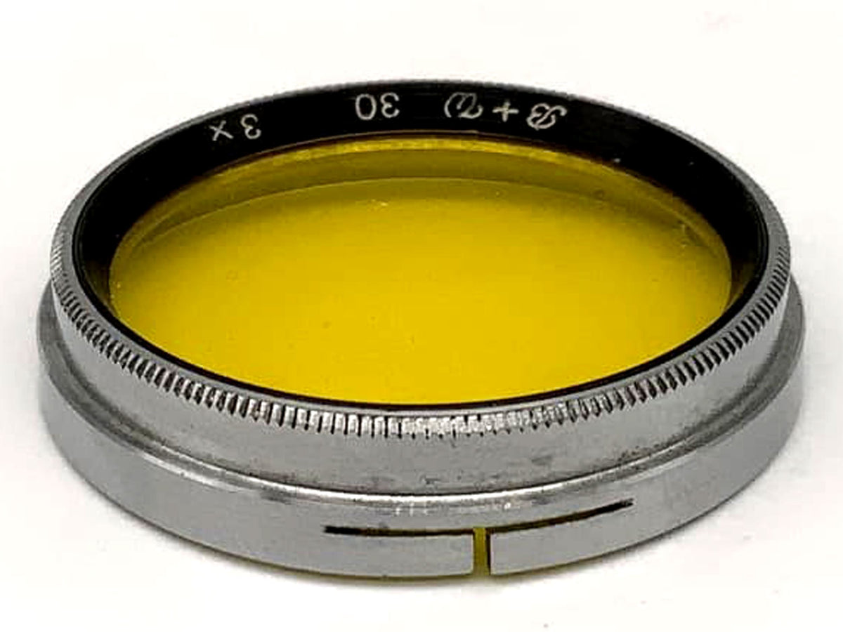 B+W color filter 3x yellow yellow color filter plug-in filter slip-on filter 30mm M30