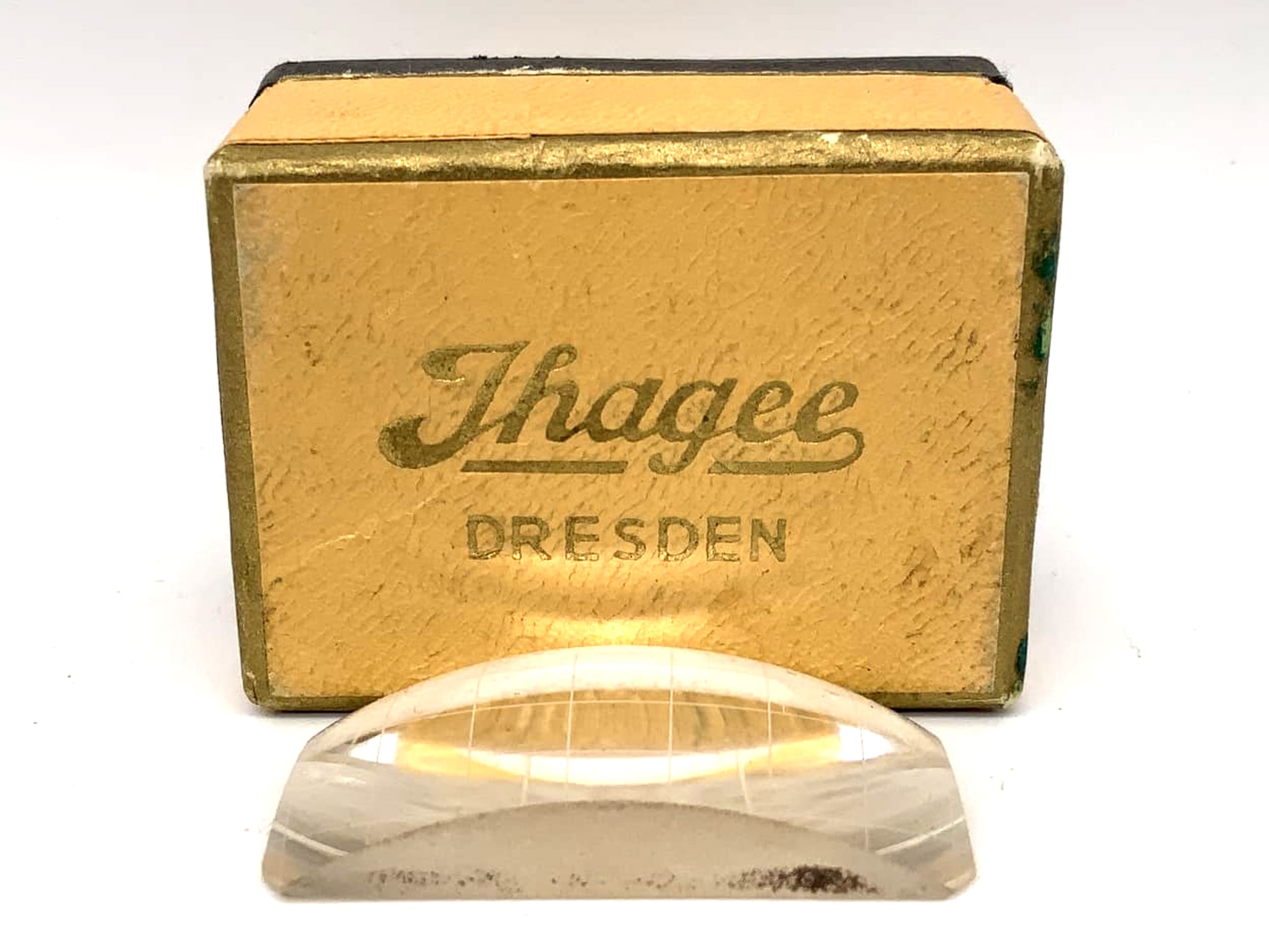 Écran de mise au point Ihagee à grille mate avec emballage d'origine