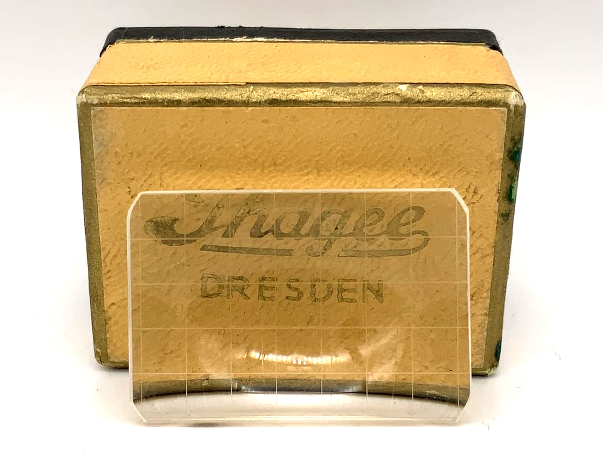 Écran de mise au point Ihagee à grille mate avec emballage d'origine