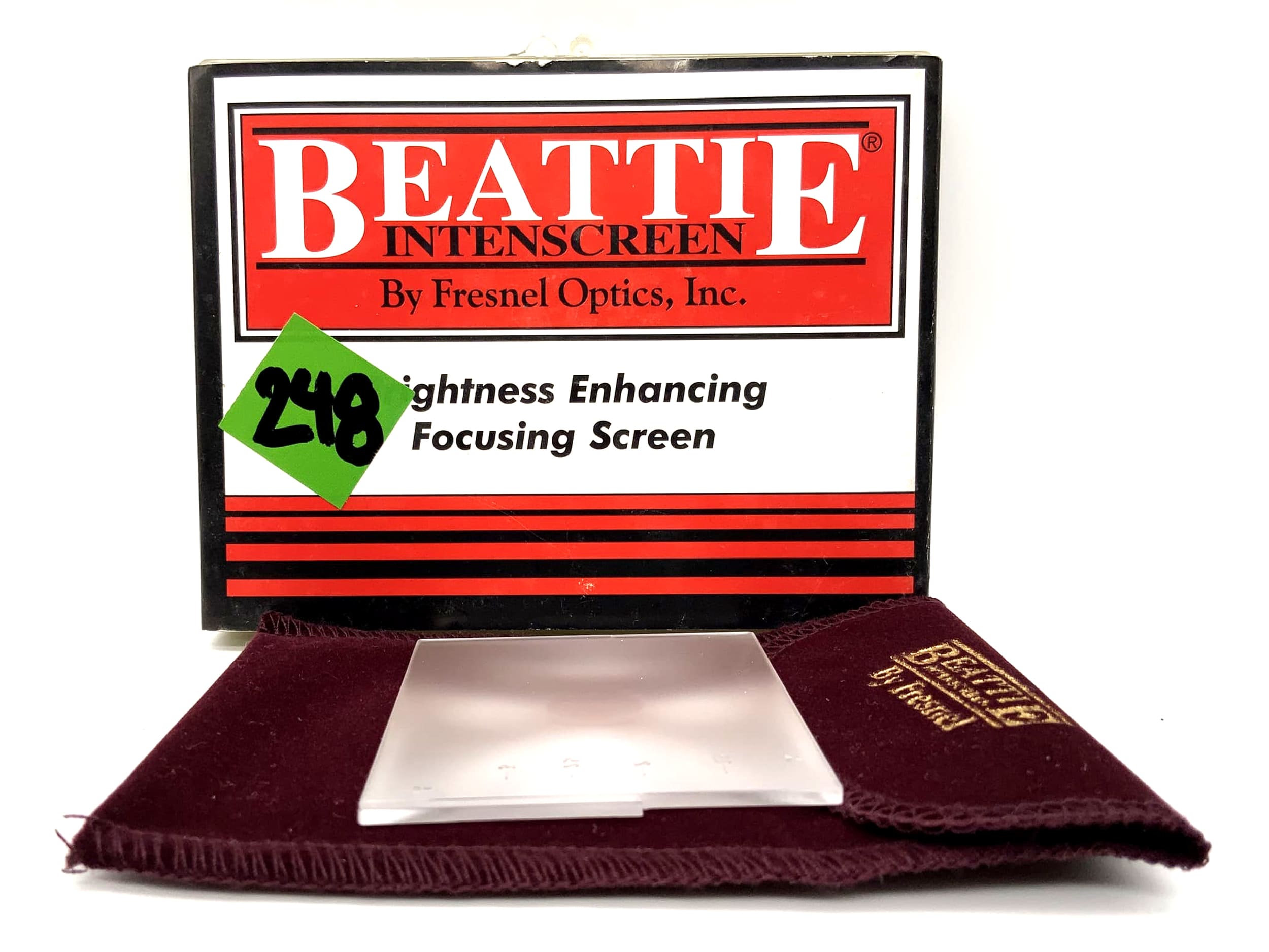 Écran de mise au point Beattie Interscreen mat pour Mamiya, emballage d'origine