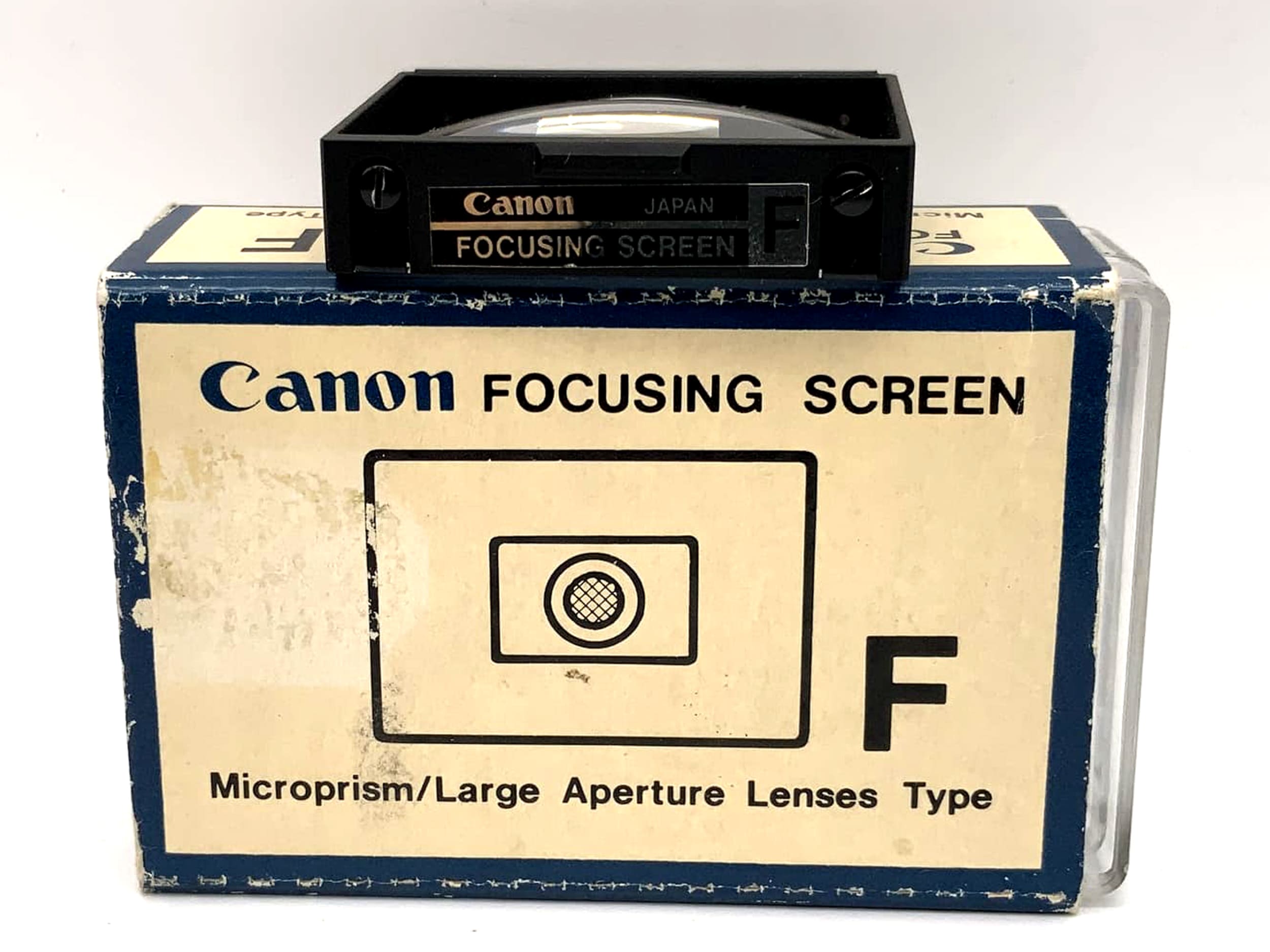Verre de visée Canon F pour Canon F-1, verre dépoli L avec emballage d'origine