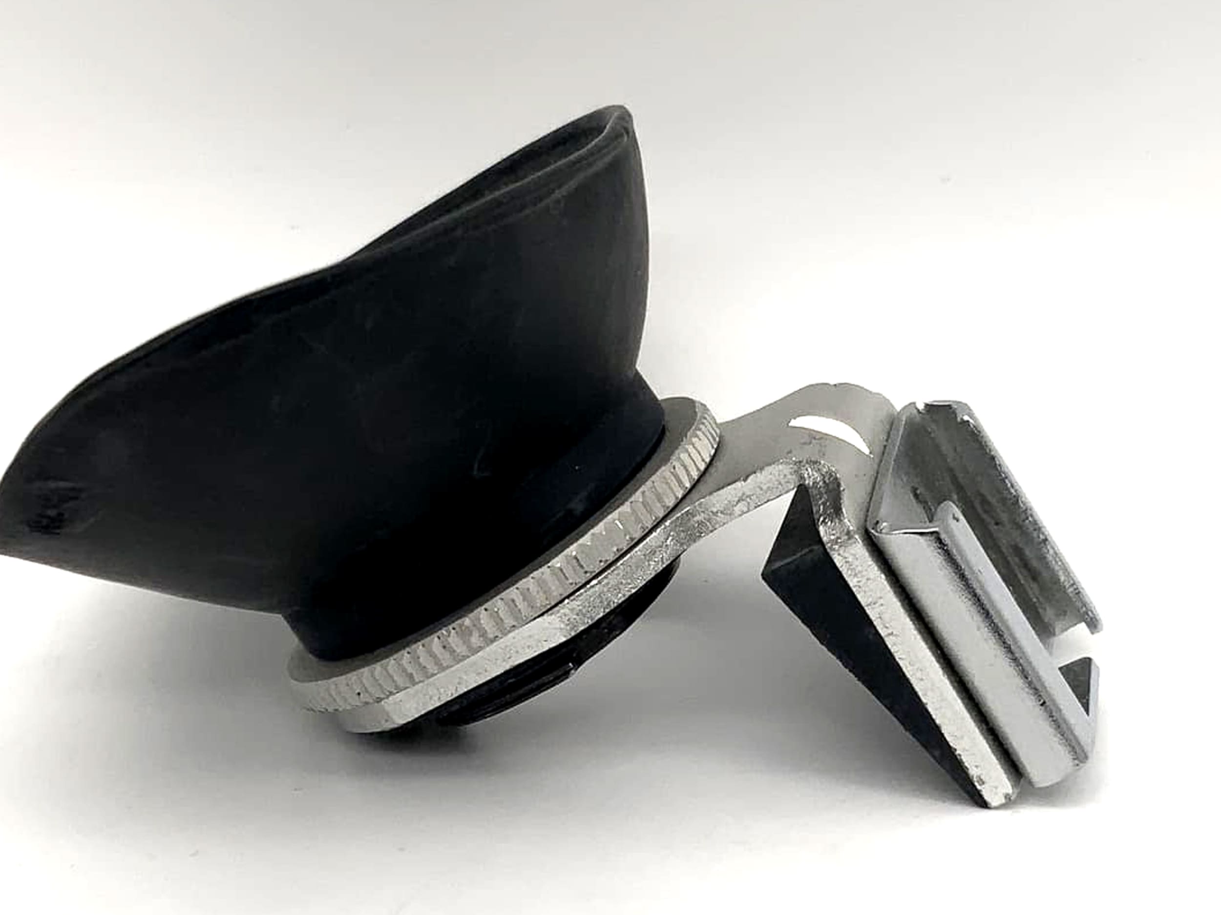 Pentacon eyecup for older Praktica models with flash shoe