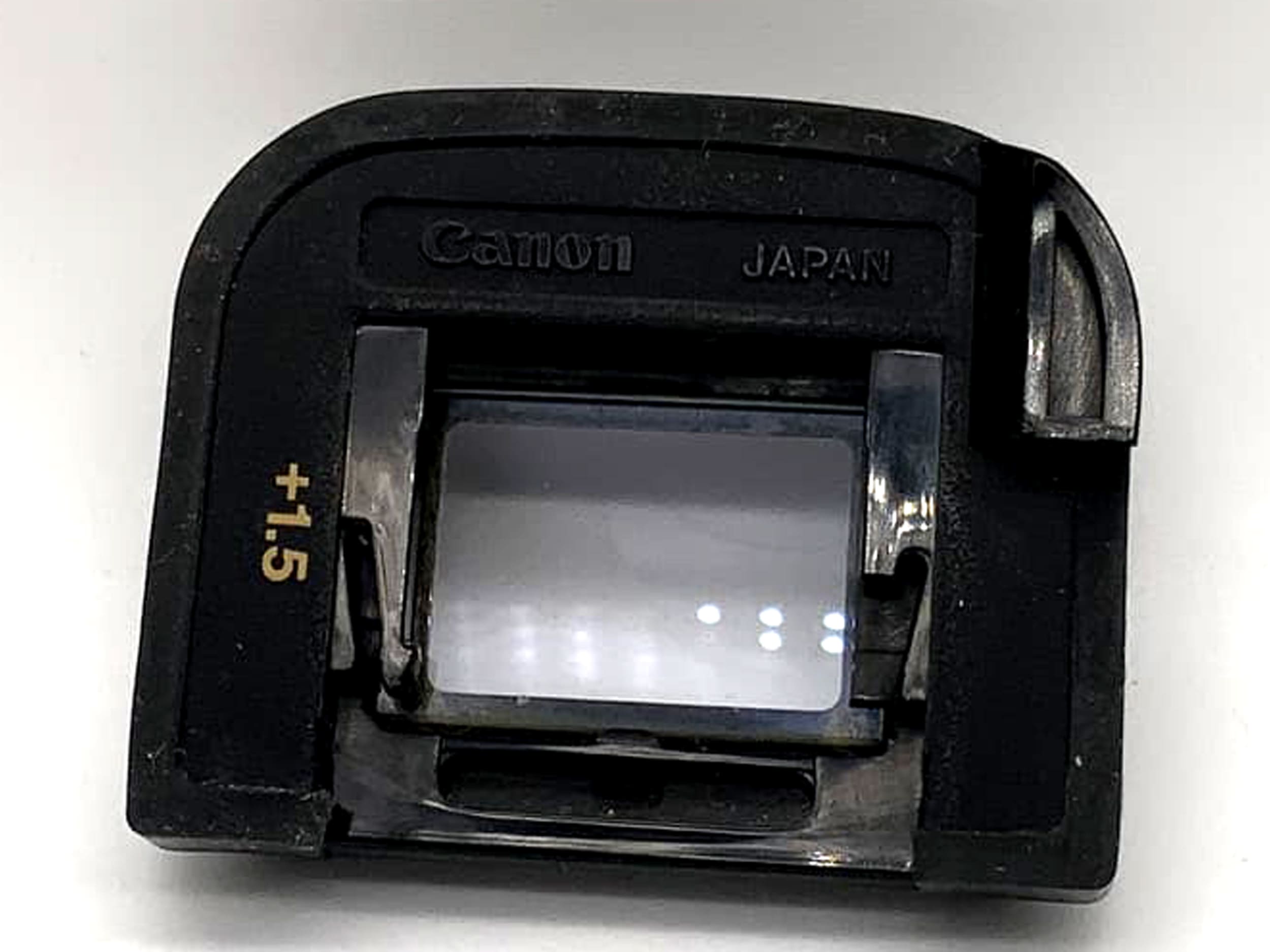Canon +1.5 diopter lens for Canon T90 ED eye correction lens eyepiece