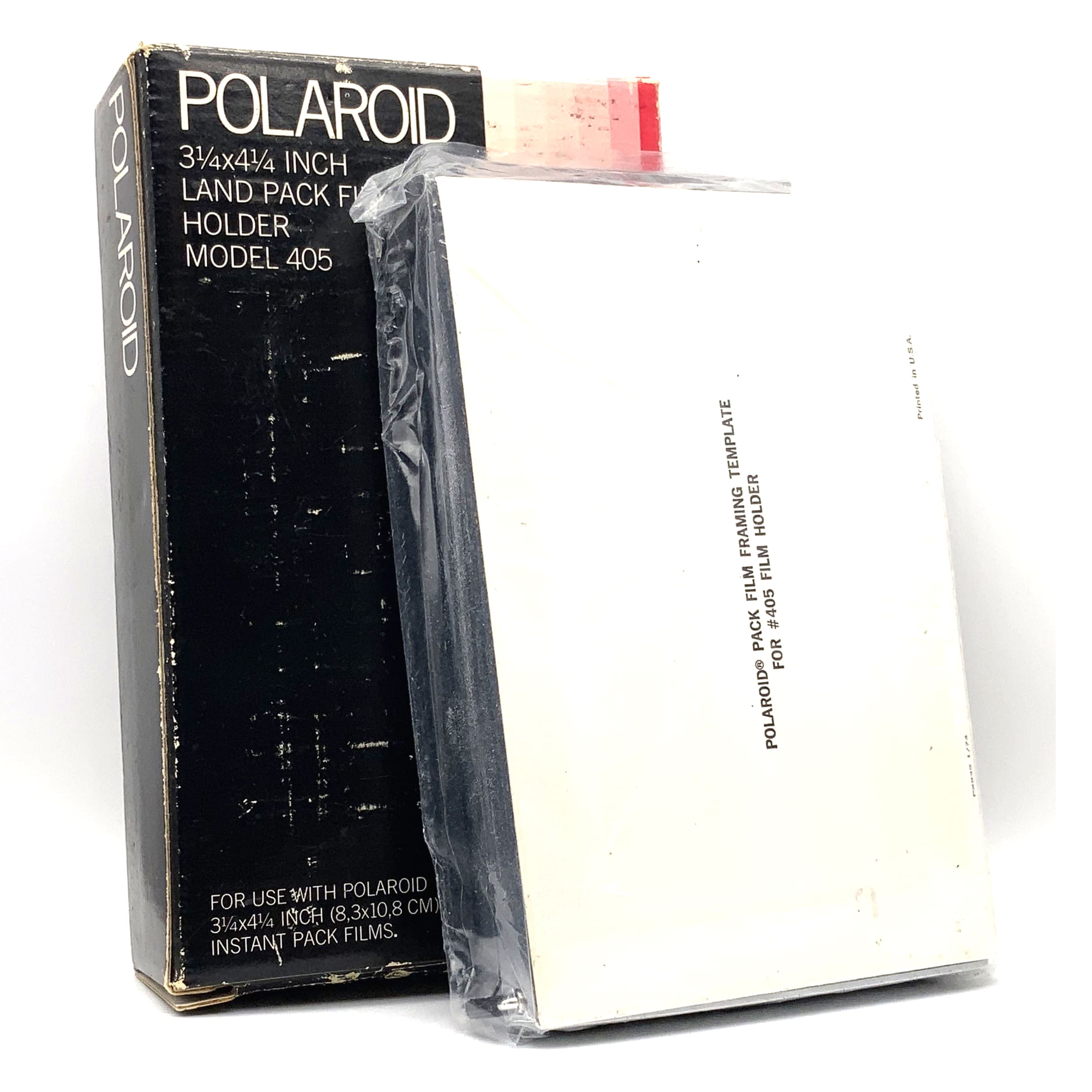 Polaroid Magazine Sheet Film Cassette 405 4x5 in original packaging