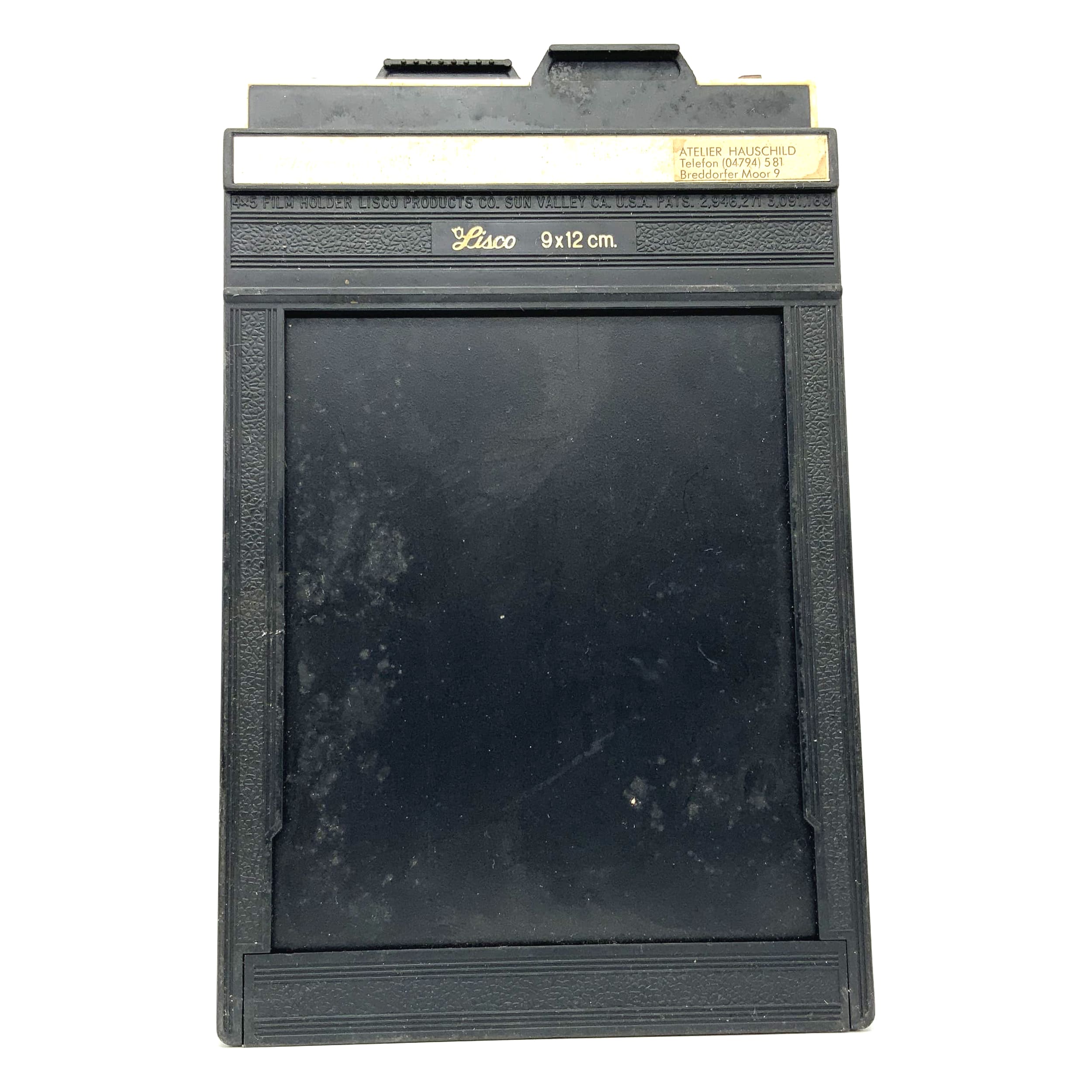 Lisco Magazine Regal II 9x12 sheet film cassette