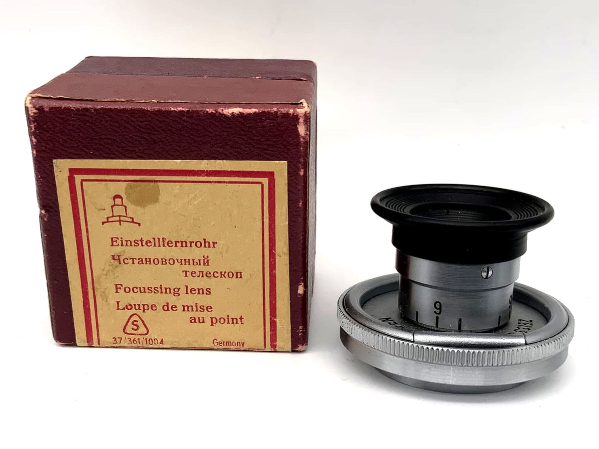 Objectif de mise au point Pentacon pour Contax