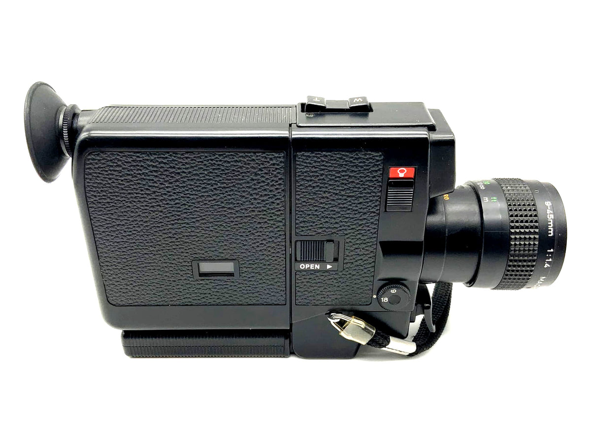 Canon 514XL film camera Canon C-8 Lens 1:1.4 9-45mm Super 8 camera movie camera