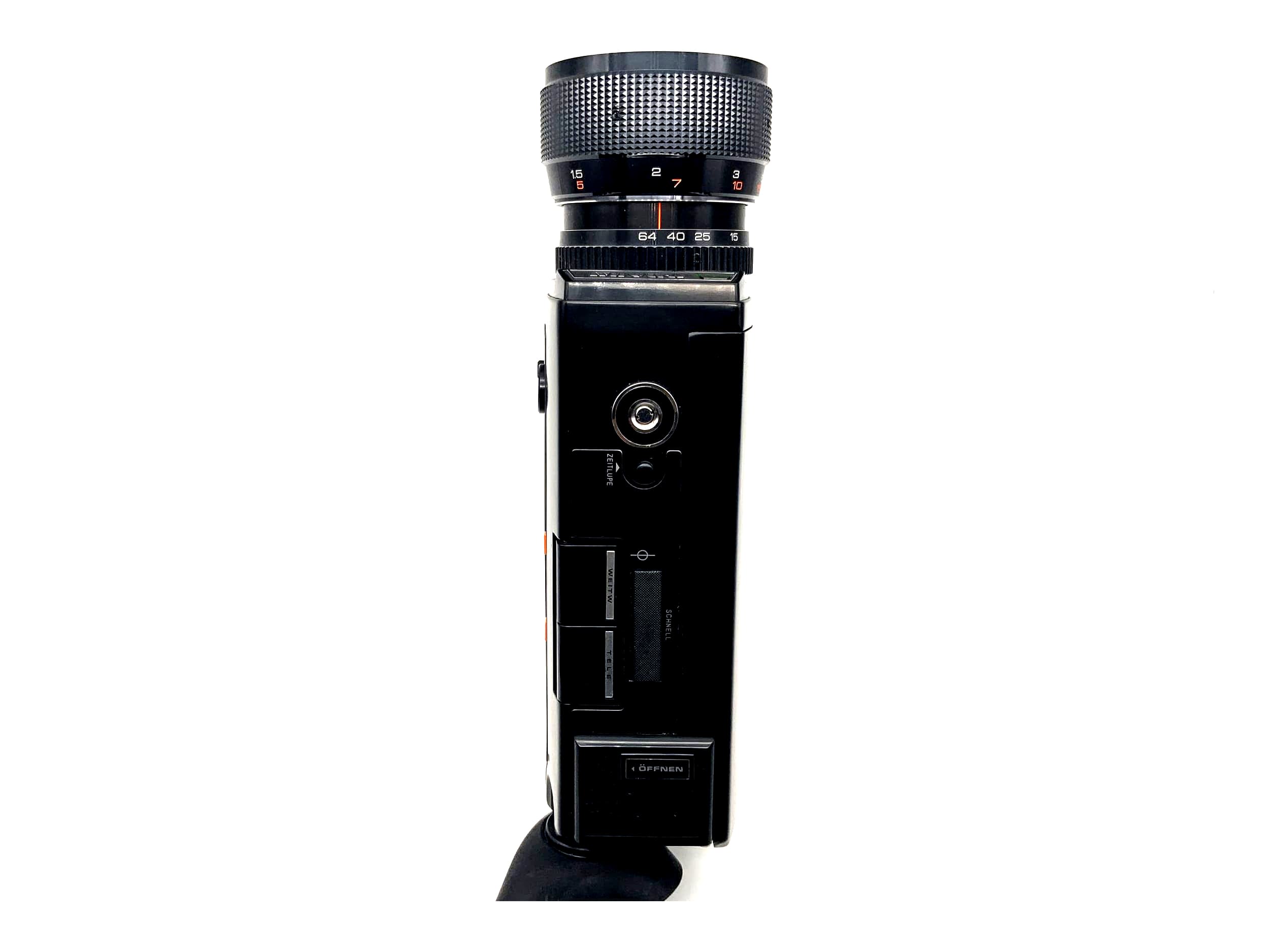 Caméra argentique Braun MZ 864 Macro Stellar Zoom 1.7 8-64 Super 8