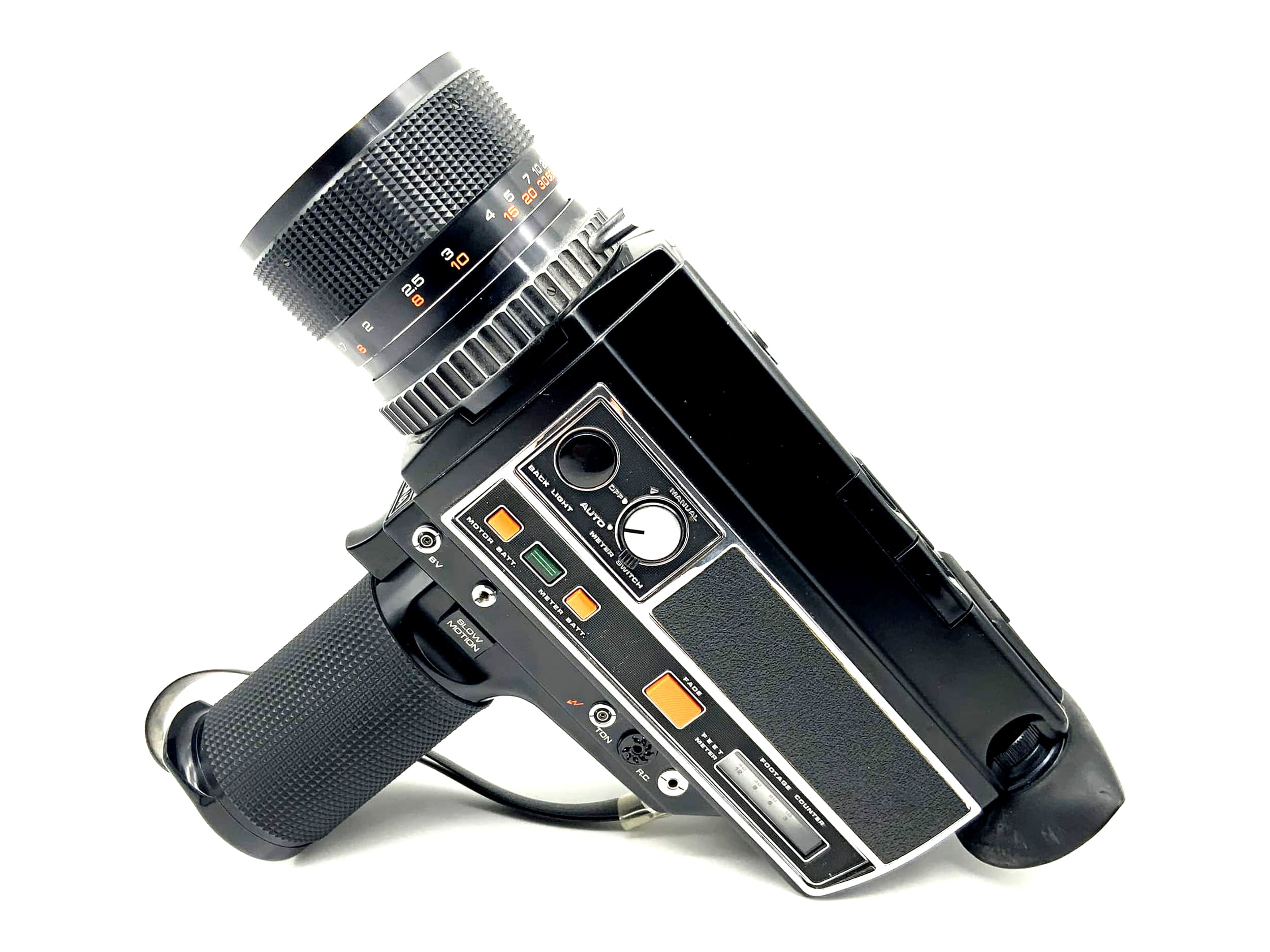Caméra Super 8 Cosina 7510M, ouverture 1:1,7, objectif 7-70 mm
