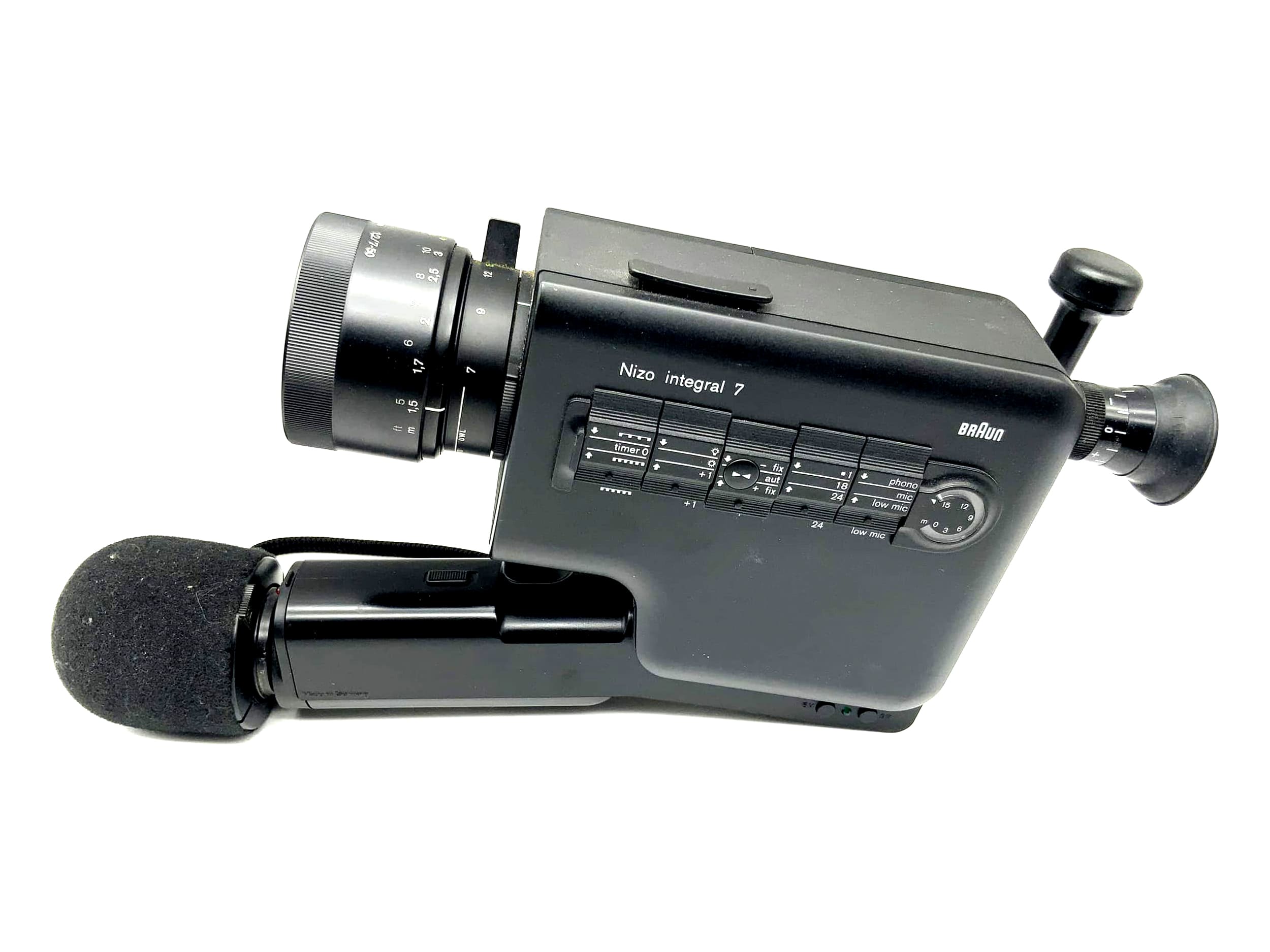 Caméra Braun Nizo Integral 7, caméra Super 8 !Défectueuse !