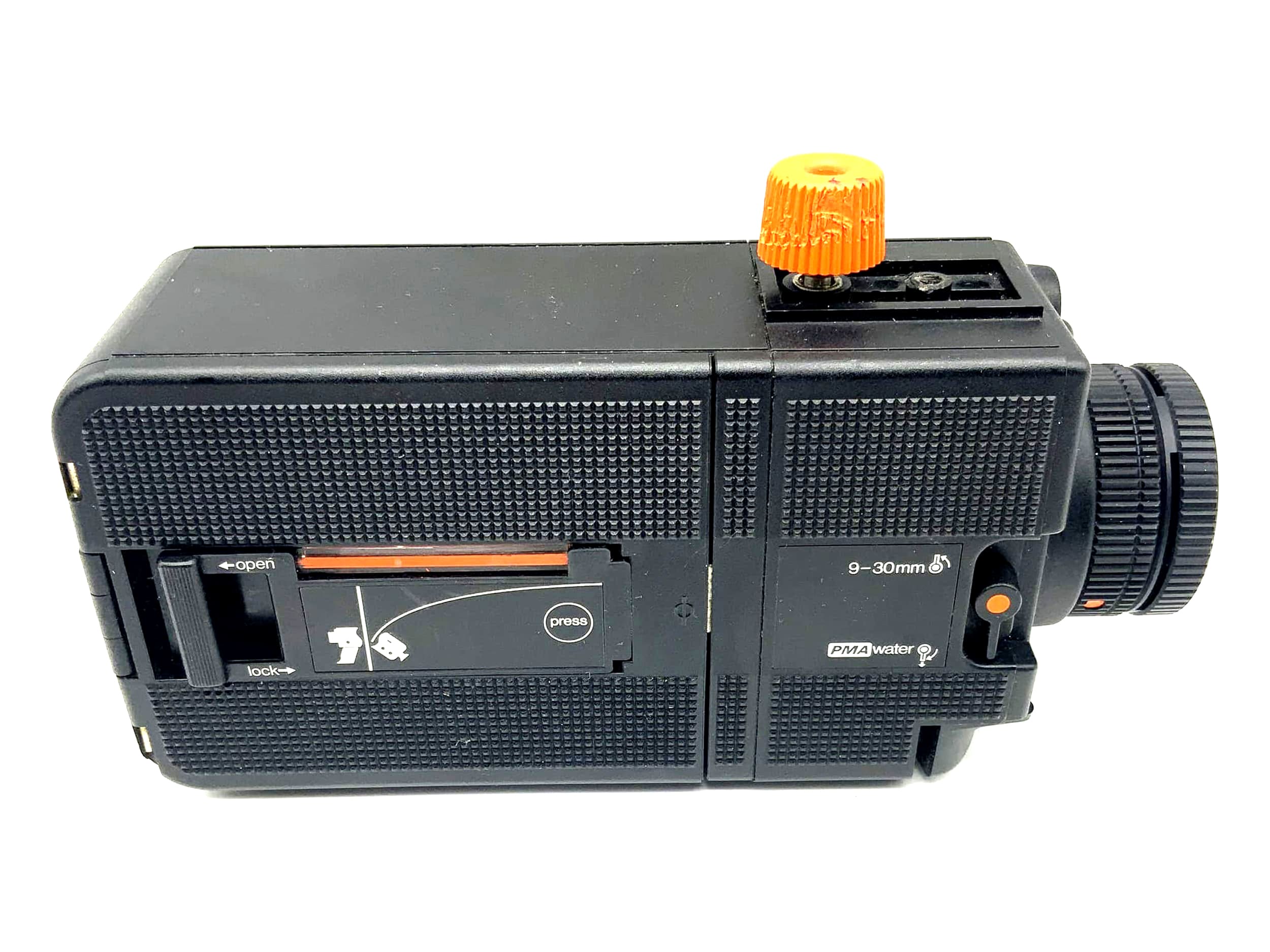 Caméra de cinéma Eumig Nautica PMA étanche 9-30 mm Super 8 !Défaut !