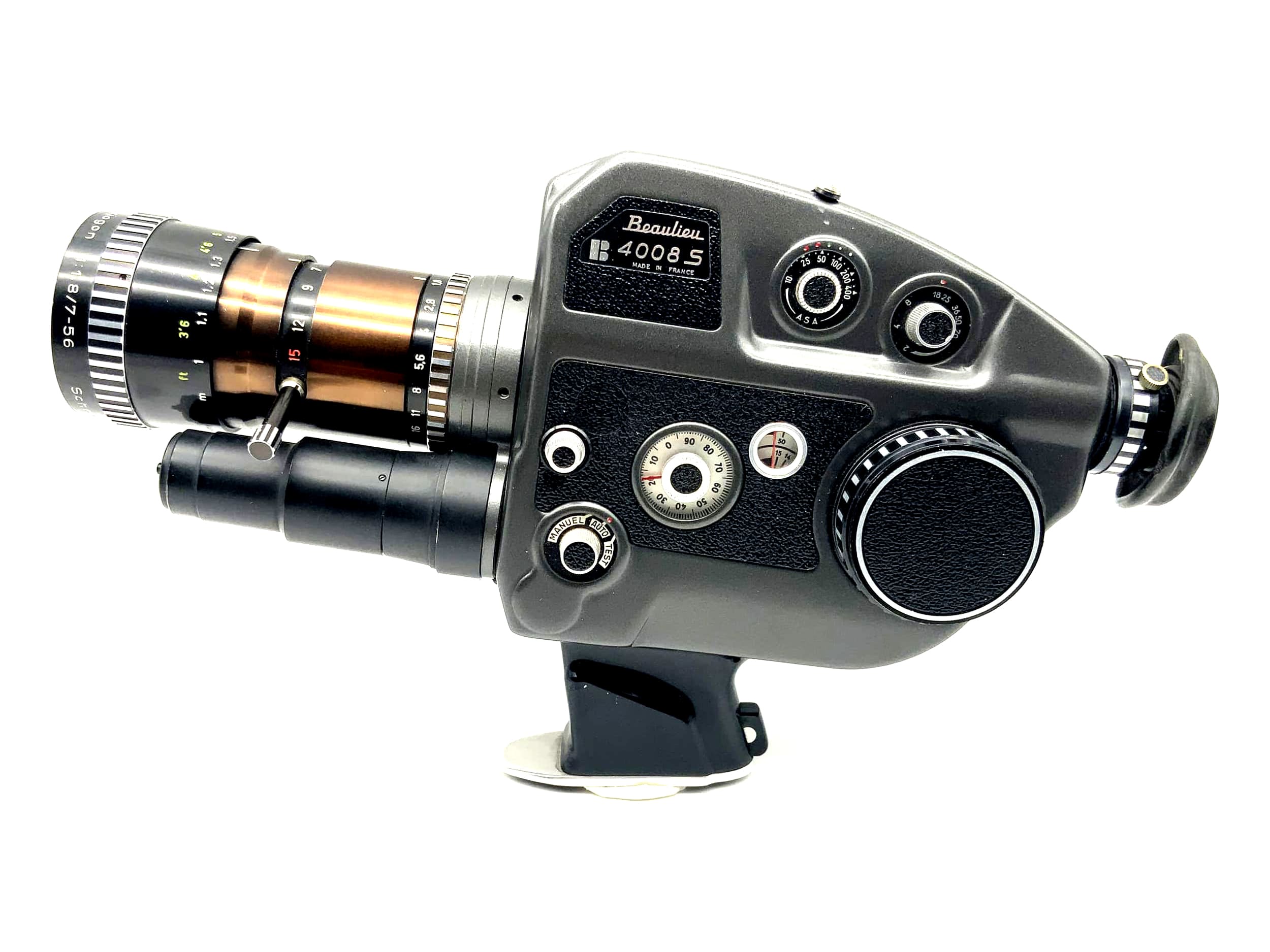 Caméra Beaulieu 4008S Super 8 !Défectueuse !