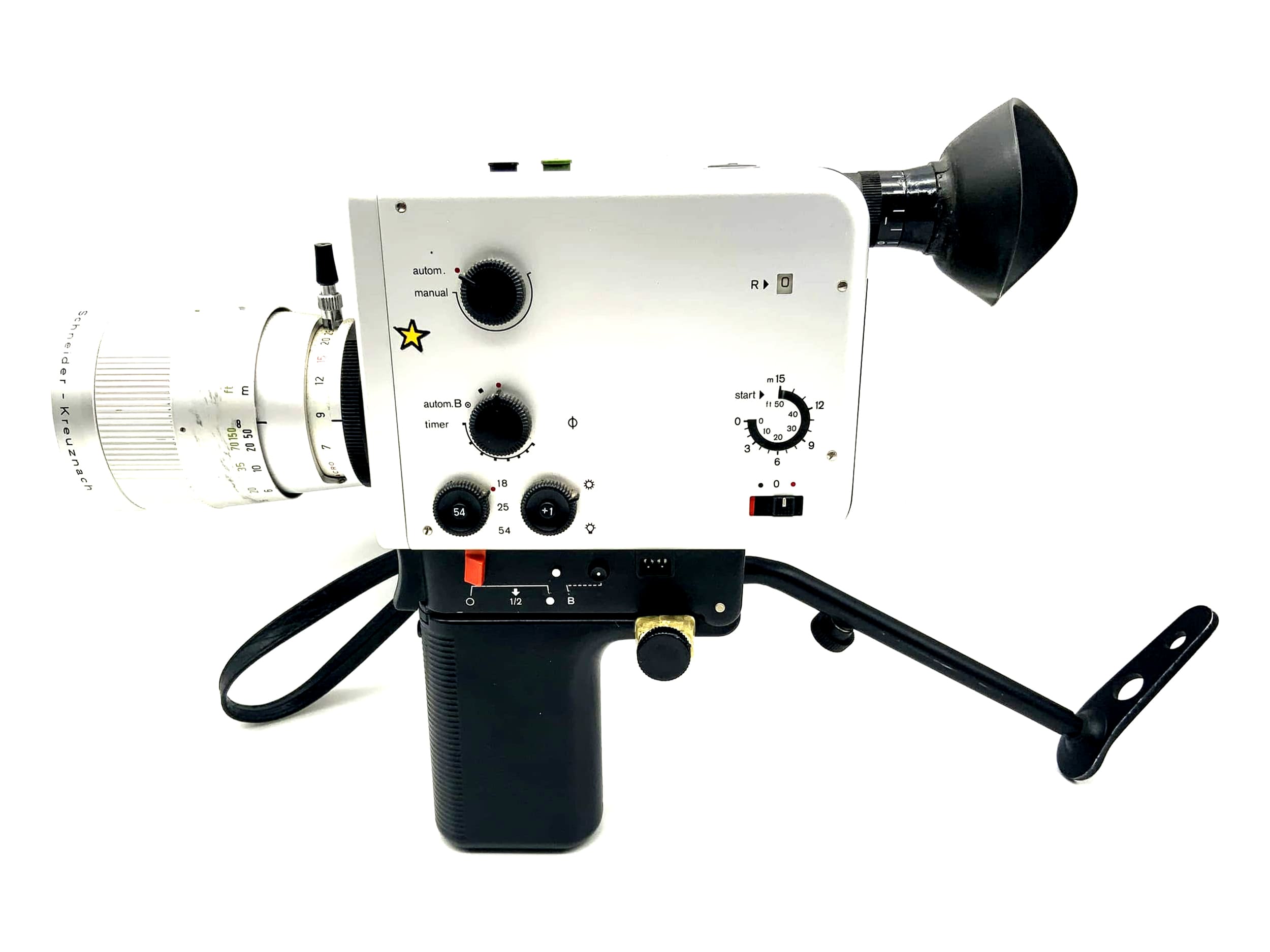 Braun Nizo Professional film camera Super 8 camera movie camera !Defect!