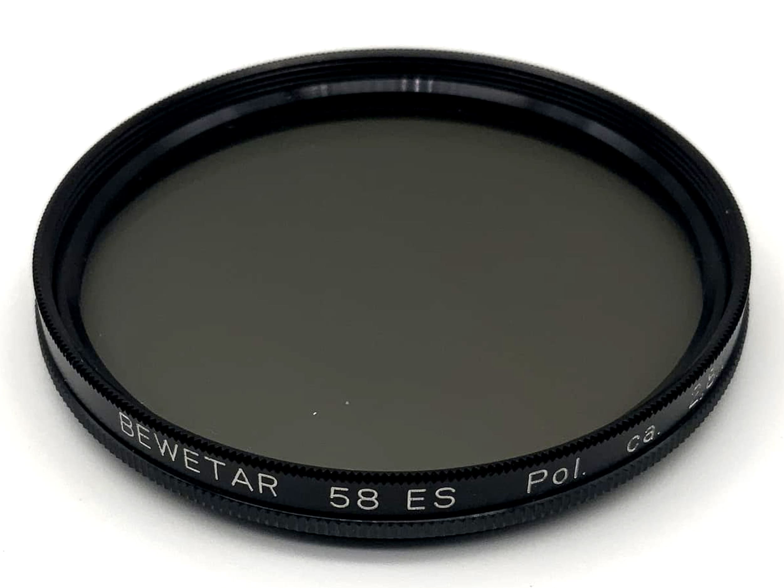 Filtre polarisant Bewetar 58 mm ES Pol. env. 2,8x filetage circulaire