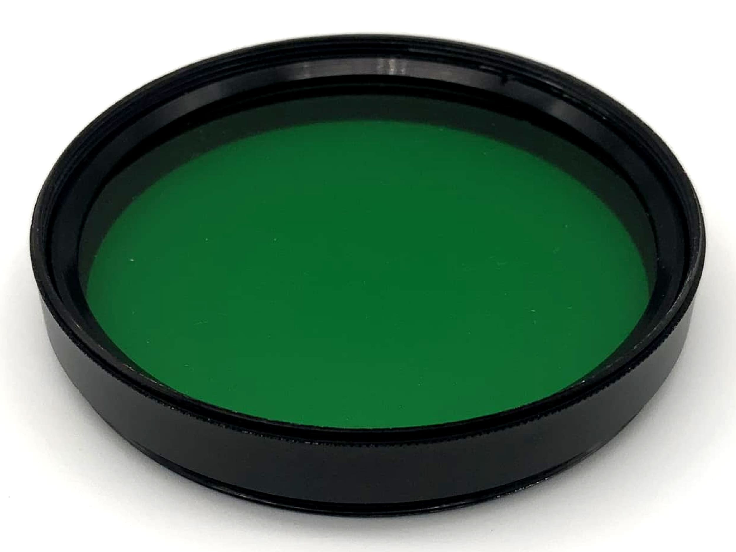 Filtre de couleur Carl Zeiss Jena 58 mm, vert, circulaire, filetage pour filtre
