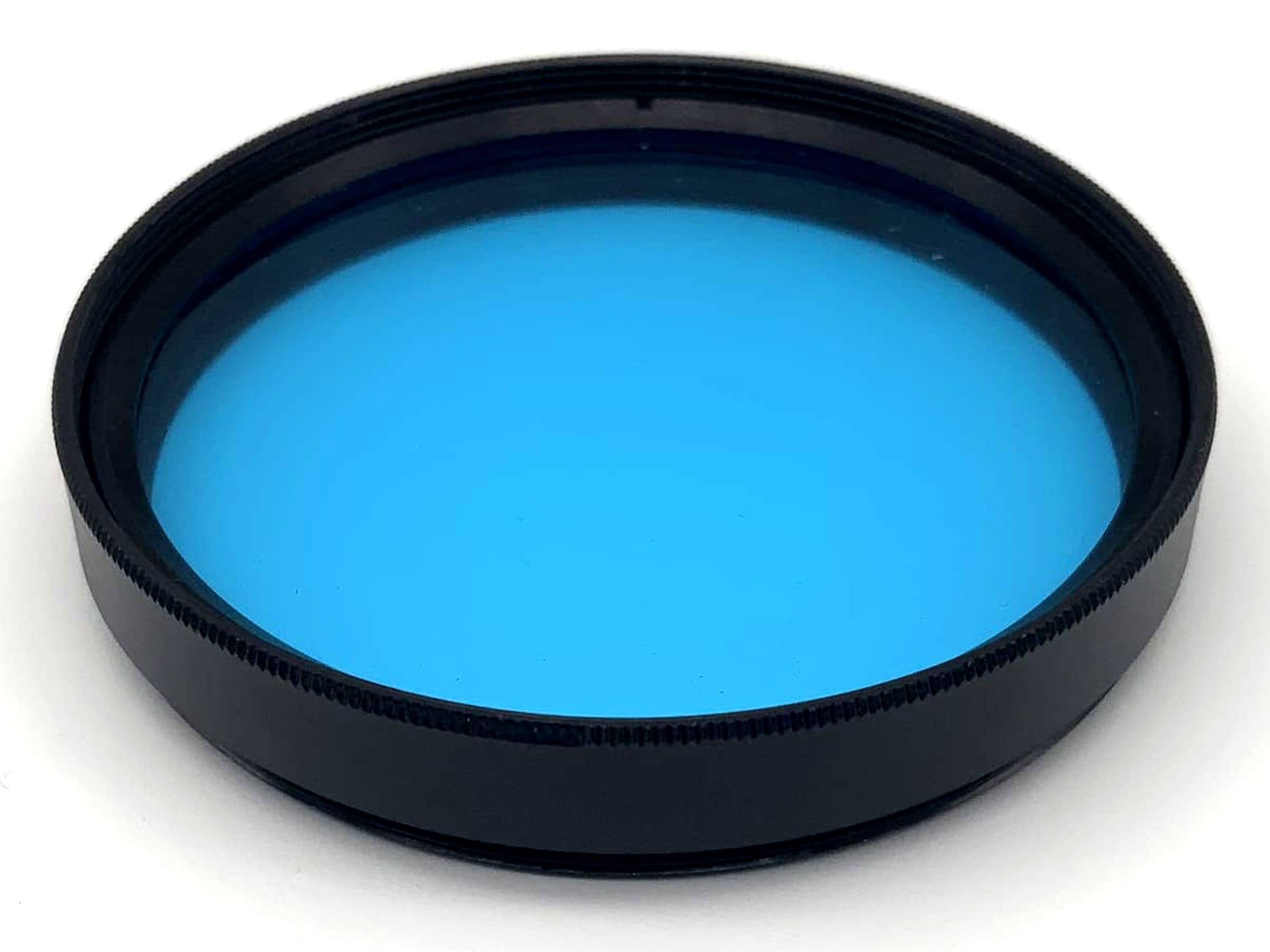 Filtre de couleur Carl Zeiss Jena 58 mm, bleu clair, circulaire, filetage pour filtre